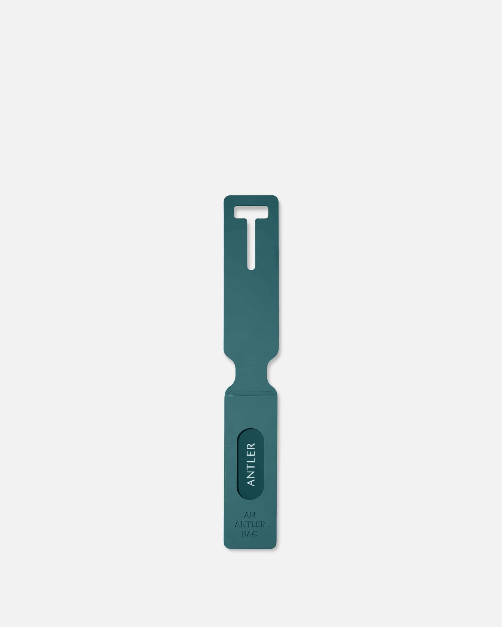 Antler Luggage -  Luggage Tag in Marsh Blue - Luggage Tags Luggage Tag in Glade Blue | Suitcase & Bag | Silicone Tags