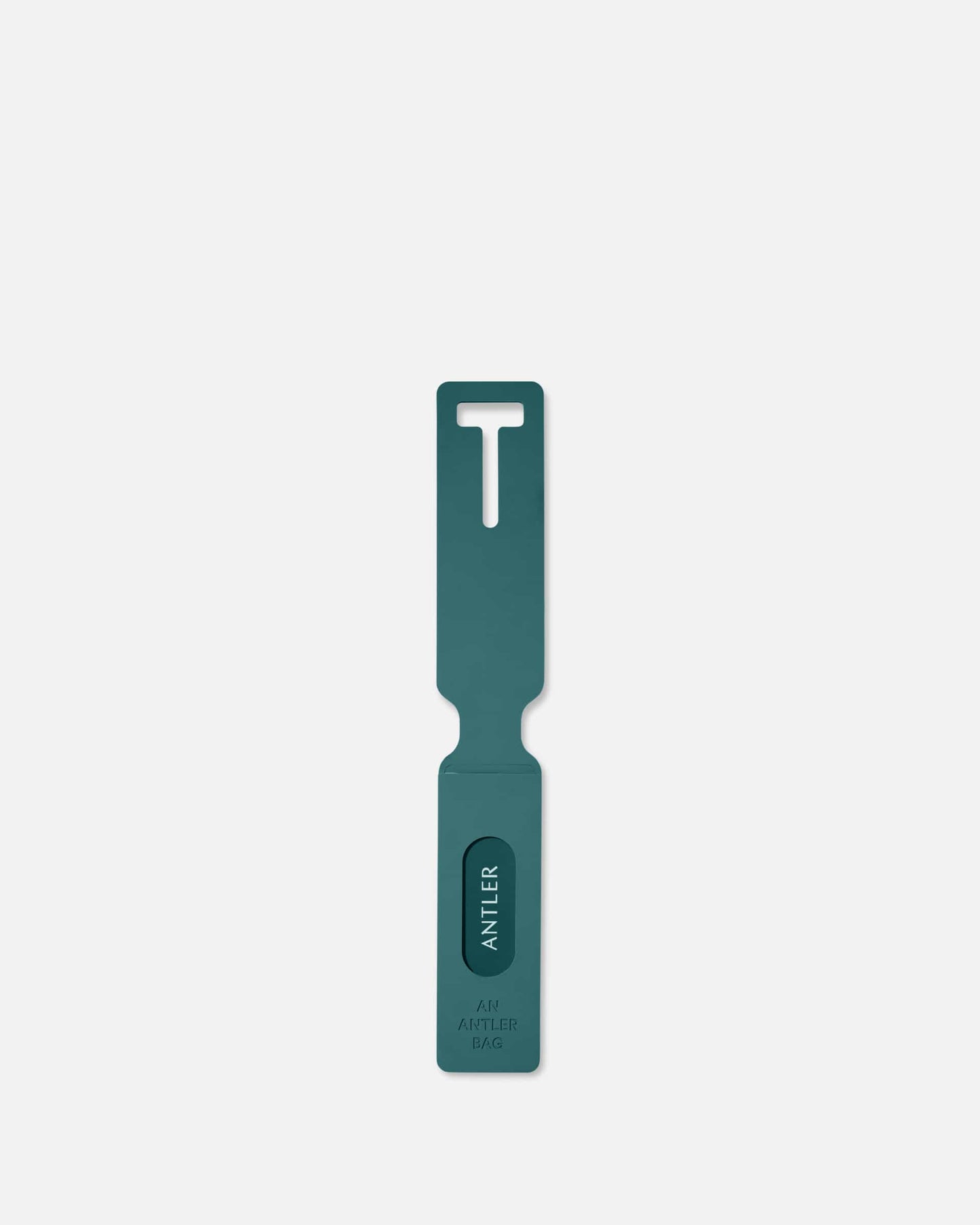 Antler Luggage -  Luggage Tag in Marsh Blue - Luggage Tags Luggage Tag in Glade Blue | Suitcase & Bag | Silicone Tags