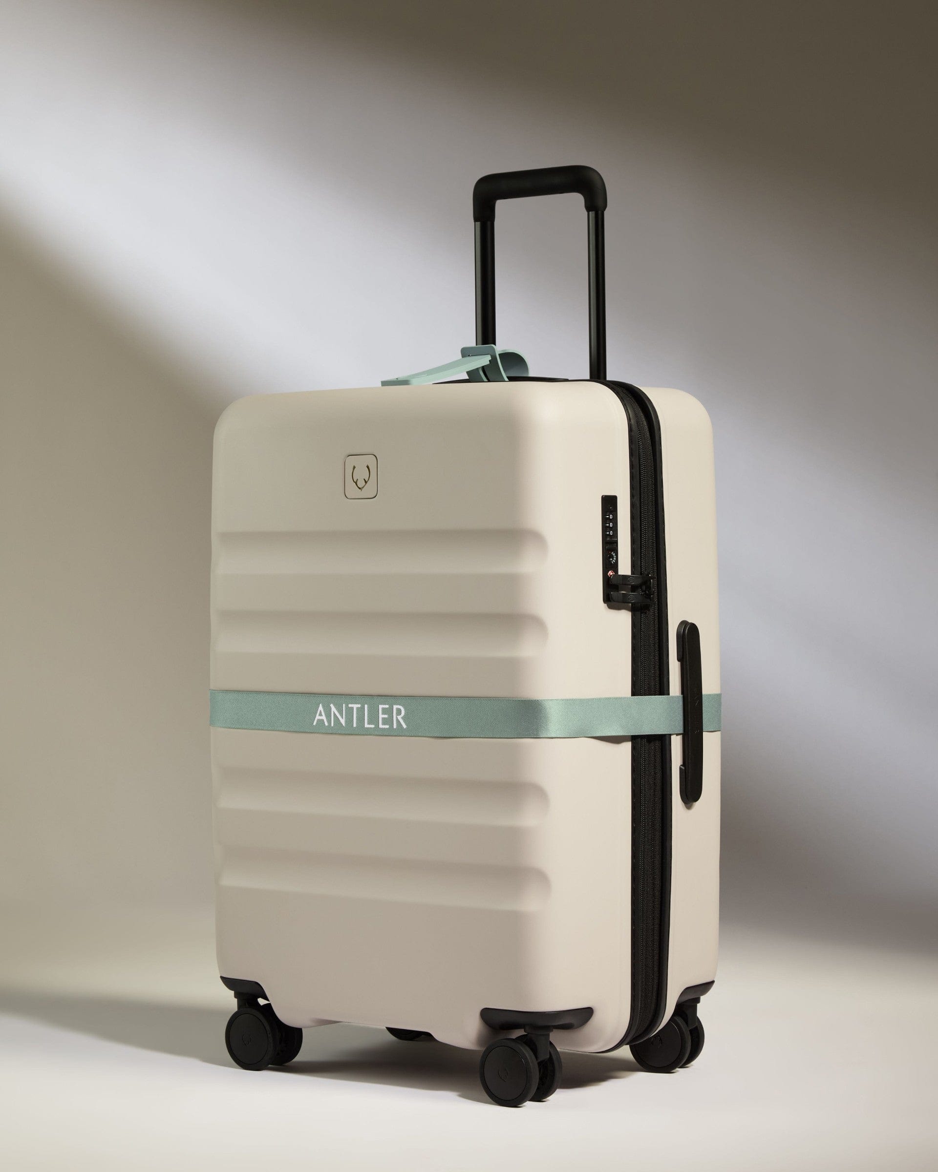 Antler Luggage -  Luggage Tag in Mist Blue - Luggage Tags Luggage Tag in Blue | Suitcase & Bag | Silicone Tags