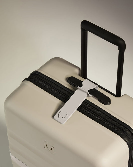 Antler Luggage -  Luggage Tag in Taupe - Luggage Tags Luggage Tag in Taupe | Suitcase & Bag | Silicone Tags