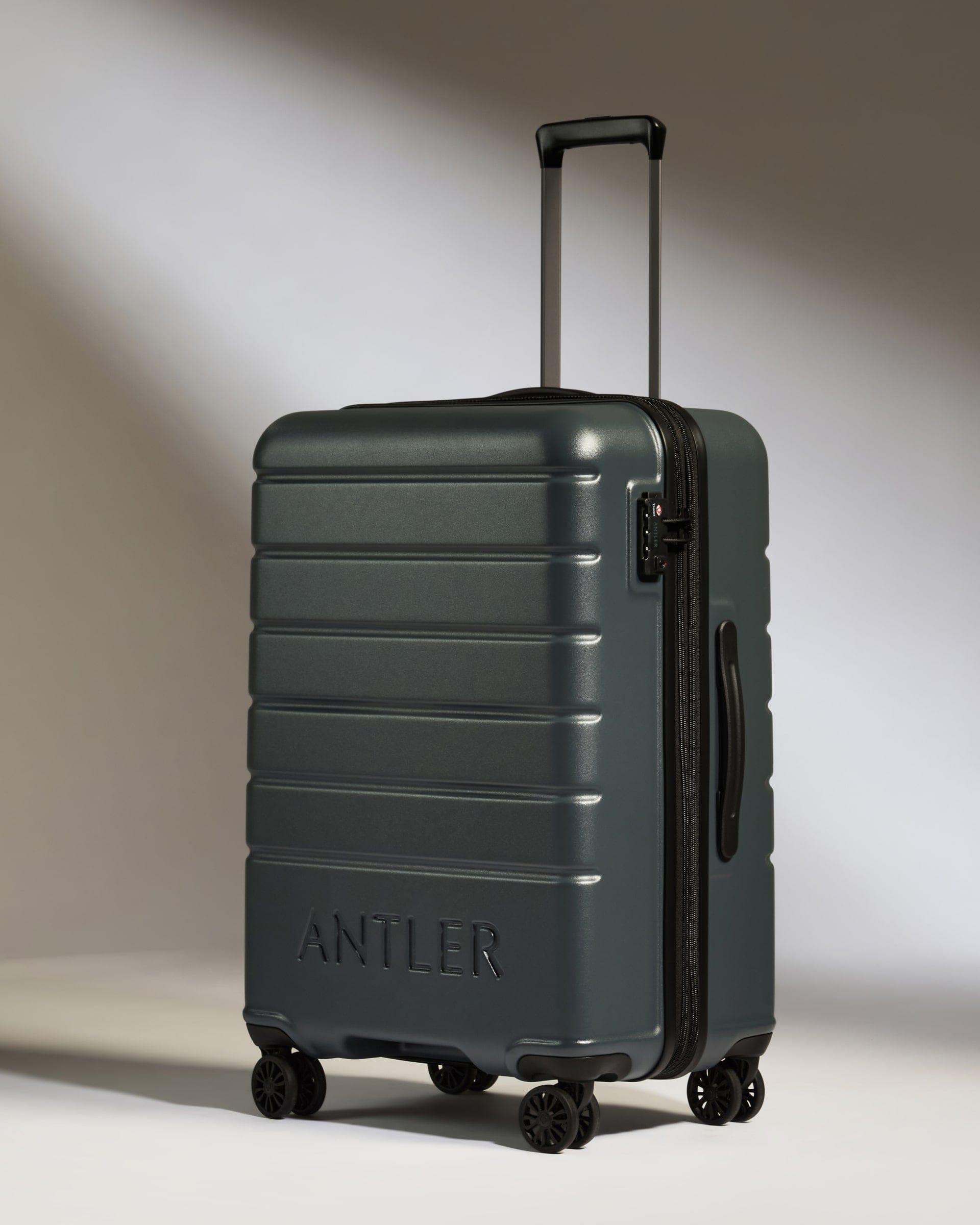 Medium Suitcase Granite Logo
