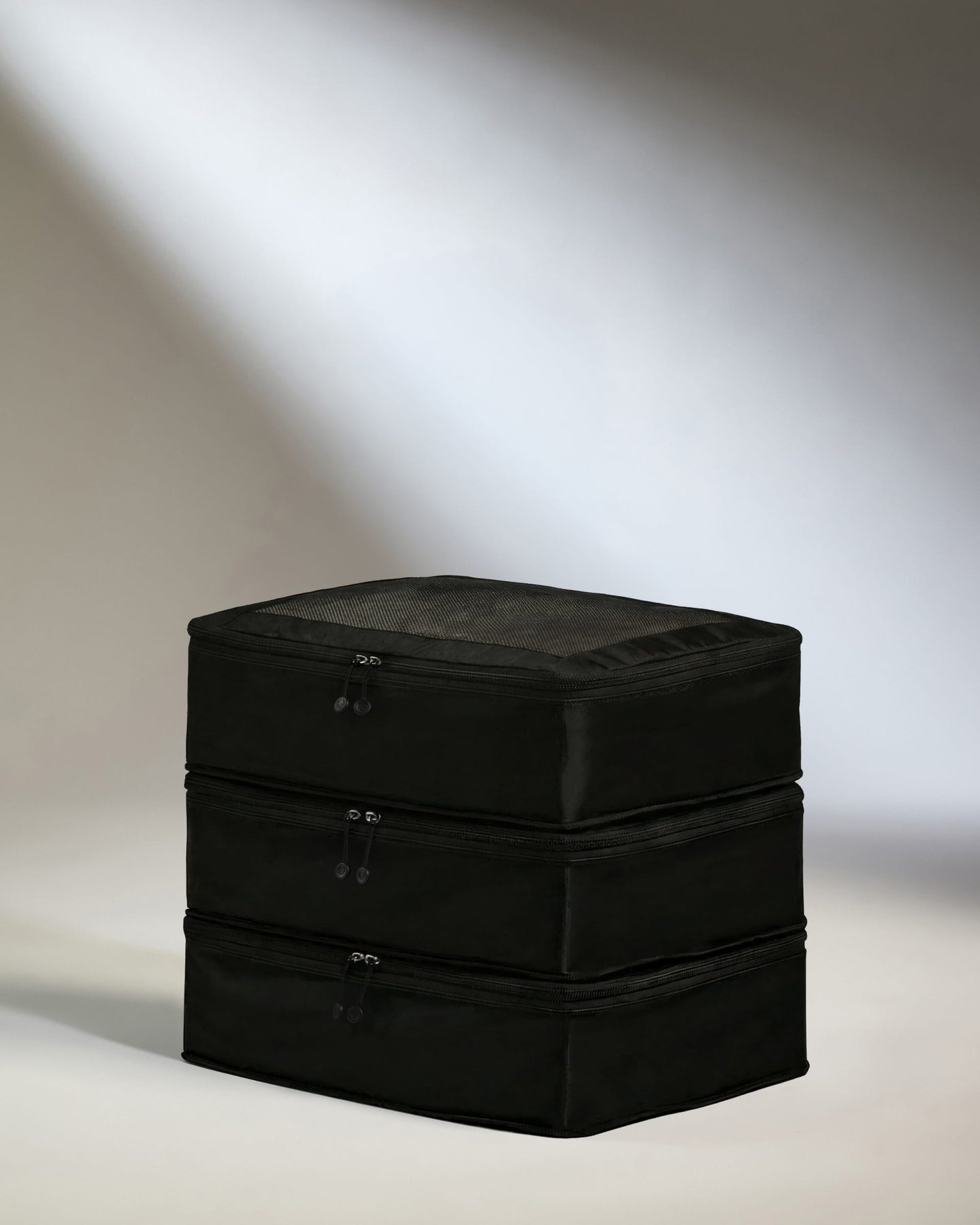 Antler Luggage -  Packing Cubes in Black - Set of 3 - Packing Cube - 3 Pk Packing Cubes in Black Set of 3 » Travel Accessories » Packing Organiser