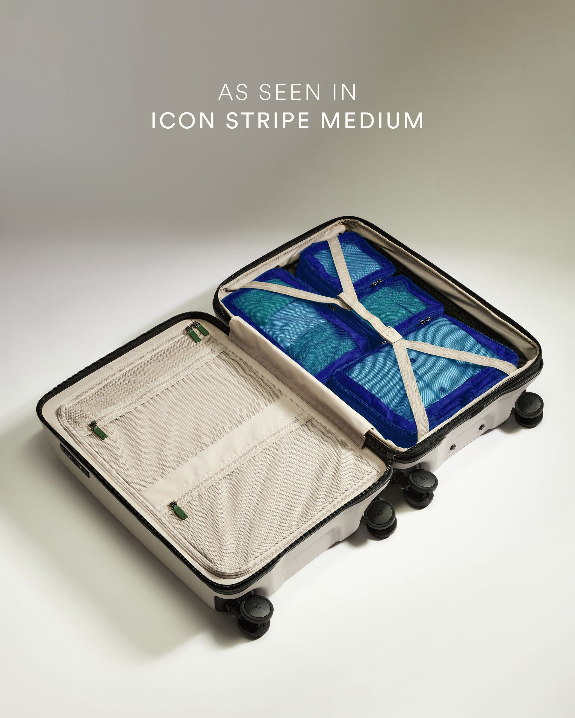 Antler Luggage -  Packing Cubes in Cobalt Blue - Set of 4 - Packing Cube - 4 Pk Packing Cubes in Cobalt Blue Set of 4 | Travel Accessories | Packing Organiser