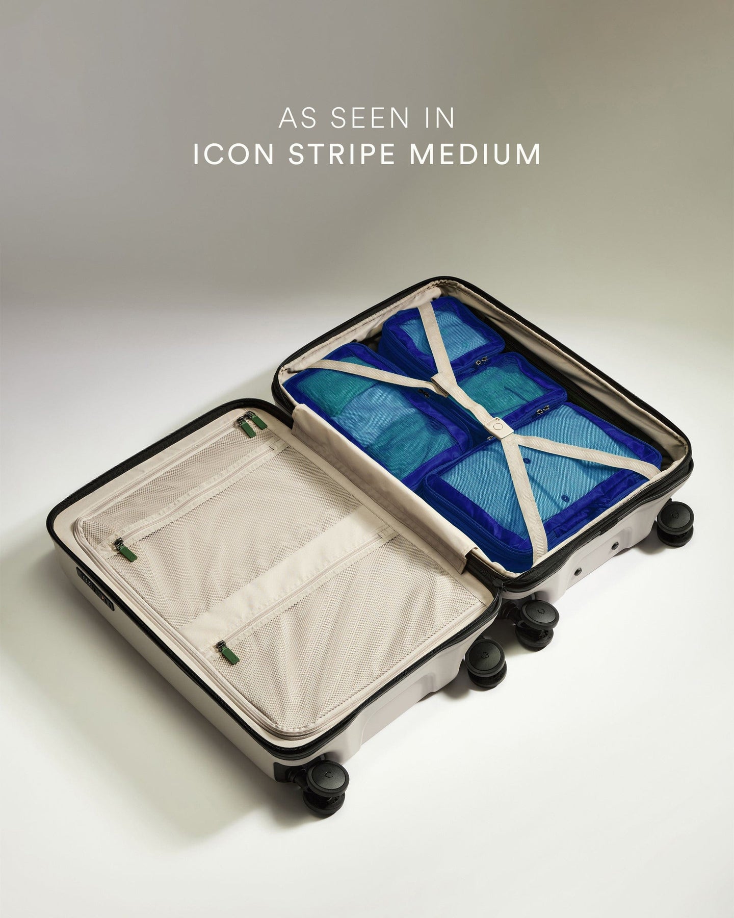 Antler Luggage -  Packing Cubes in Cobalt Blue - Set of 4 - Packing Cube - 4 Pk Packing Cubes in Cobalt Blue Set of 4 | Travel Accessories | Packing Organiser