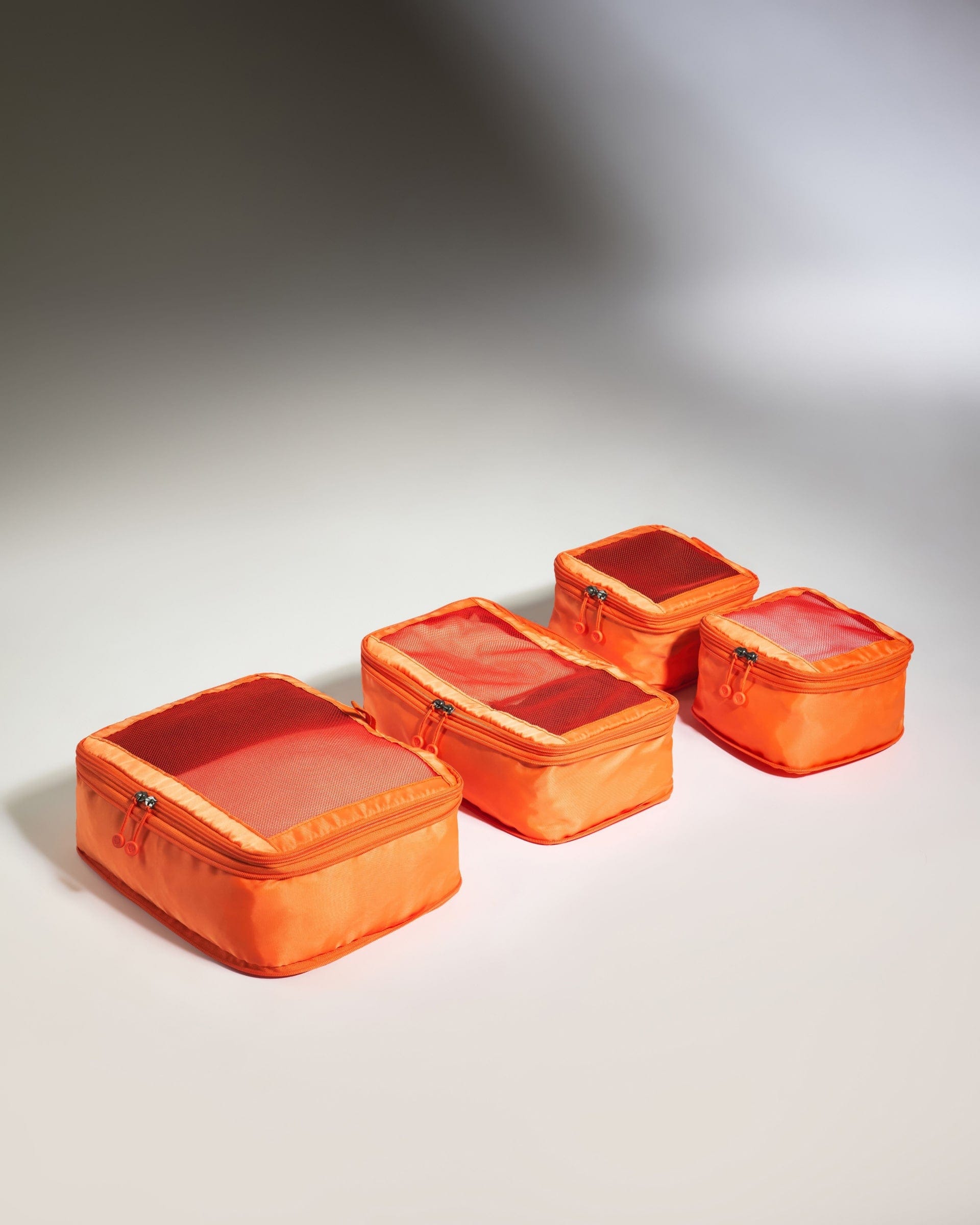 Antler Luggage -  Packing Cubes in Coral - Set of 4 - Packing Cube Packing Cubes in Orange (Coral) Set of 4 | Travel Accessories | Packing Organiser