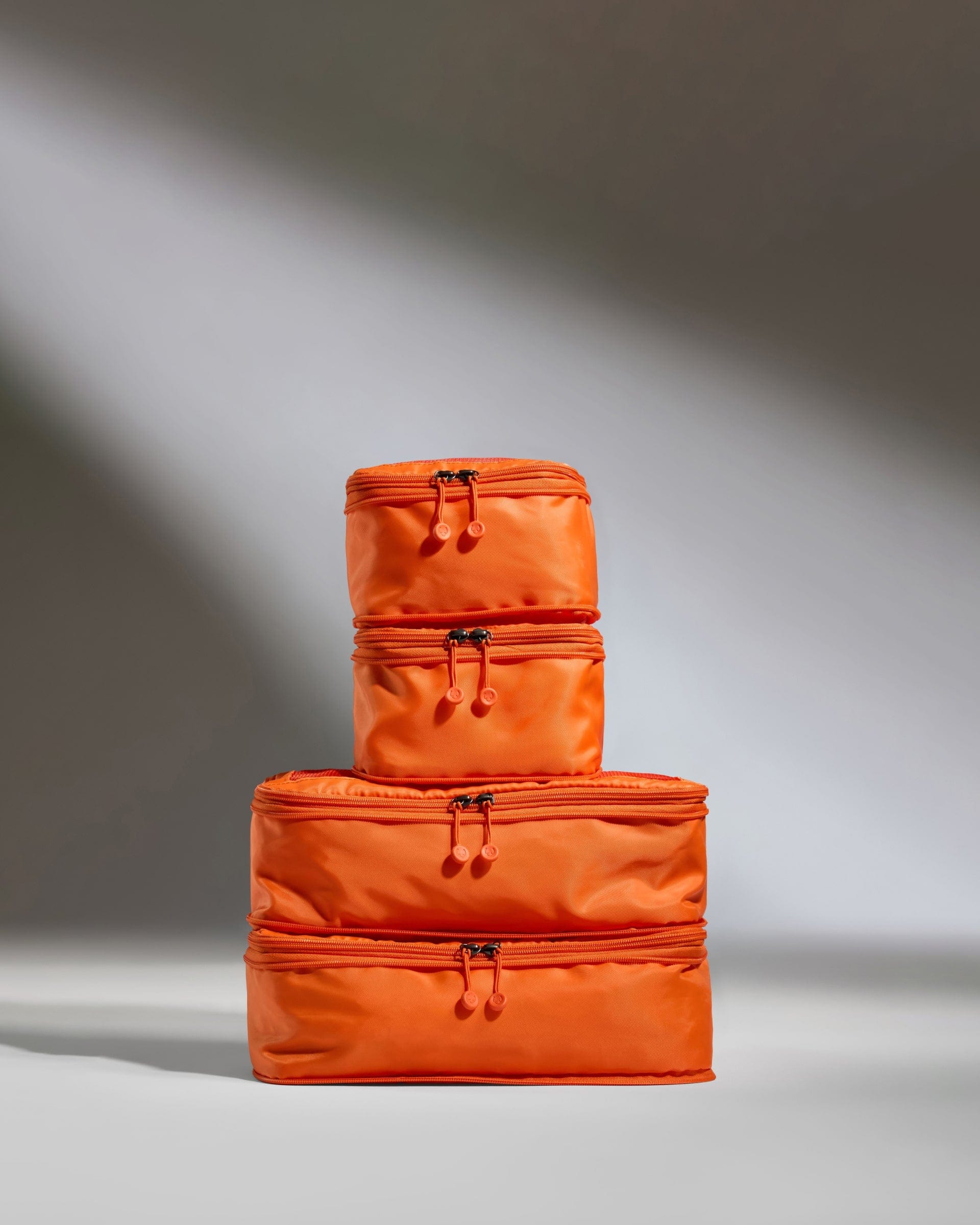 Antler Luggage -  Packing Cubes in Coral - Set of 4 - Packing Cube Packing Cubes in Orange (Coral) Set of 4 | Travel Accessories | Packing Organiser