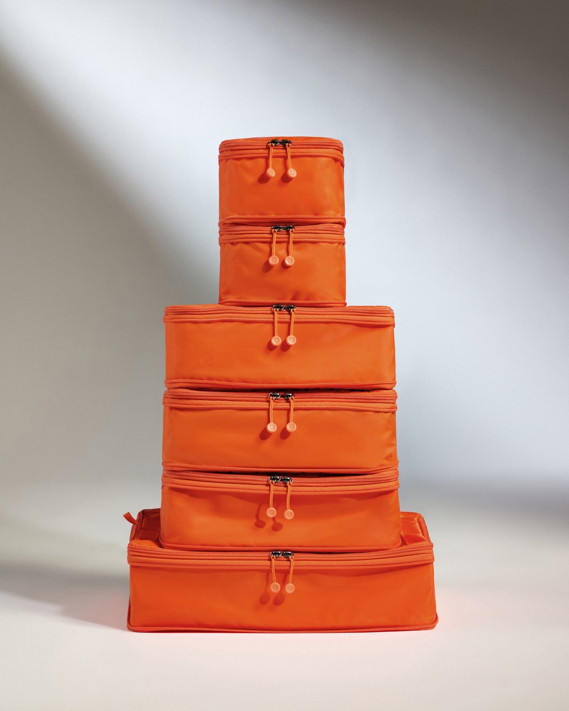 Antler Luggage -  Packing Cubes in Coral - Set of 6 - Packing Cube Packing Cubes in Coral Orange Set of 6 | Travel Accessories | Packing Organiser