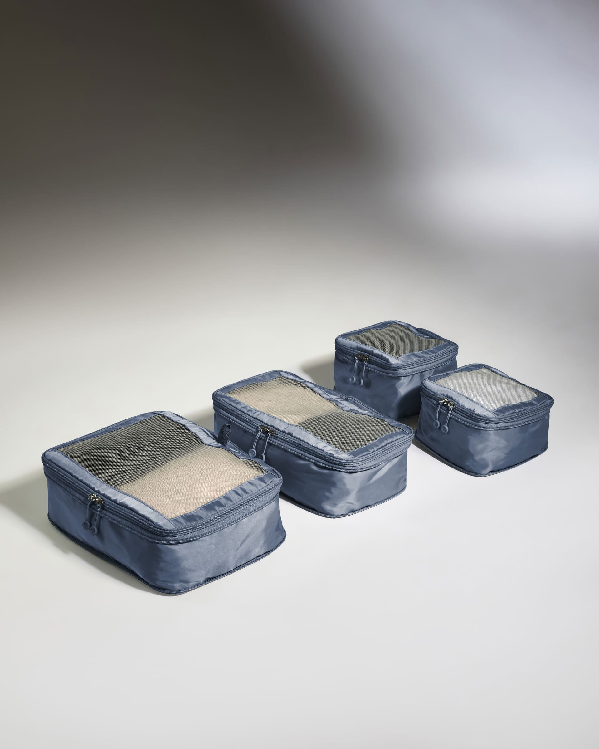 Antler Luggage -  Packing Cubes in Ocean - Set of 4 - Packing Cube - 4 Pk Packing Cubes in Ocean Set of 4 | Travel Accessories | Packing Organiser