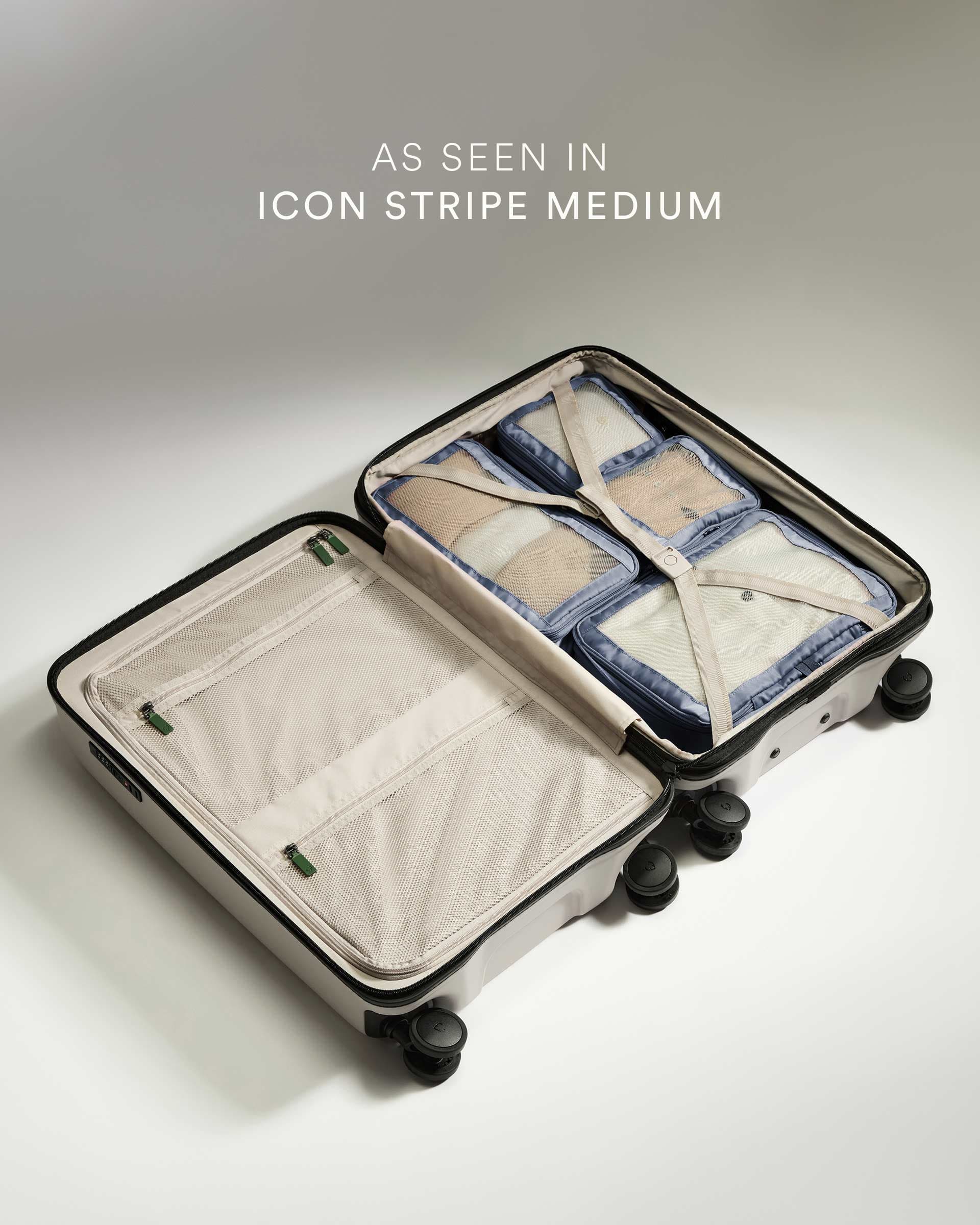 Antler Luggage -  Packing Cubes in Ocean - Set of 4 - Packing Cube - 4 Pk Packing Cubes in Ocean Set of 4 | Travel Accessories | Packing Organiser