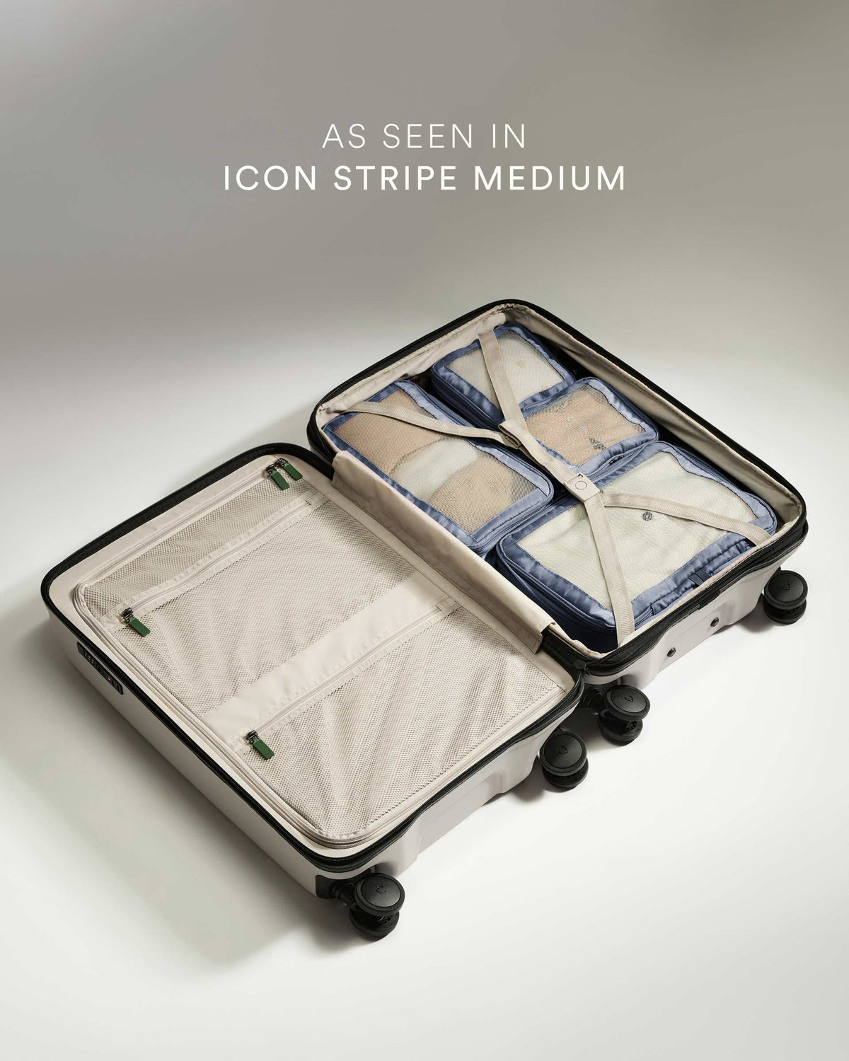 Antler Luggage -  Packing Cubes in Ocean - Set of 4 - Packing Cube - 4 Pk Packing Cubes in Ocean Set of 4 | Travel Accessories | Packing Organiser