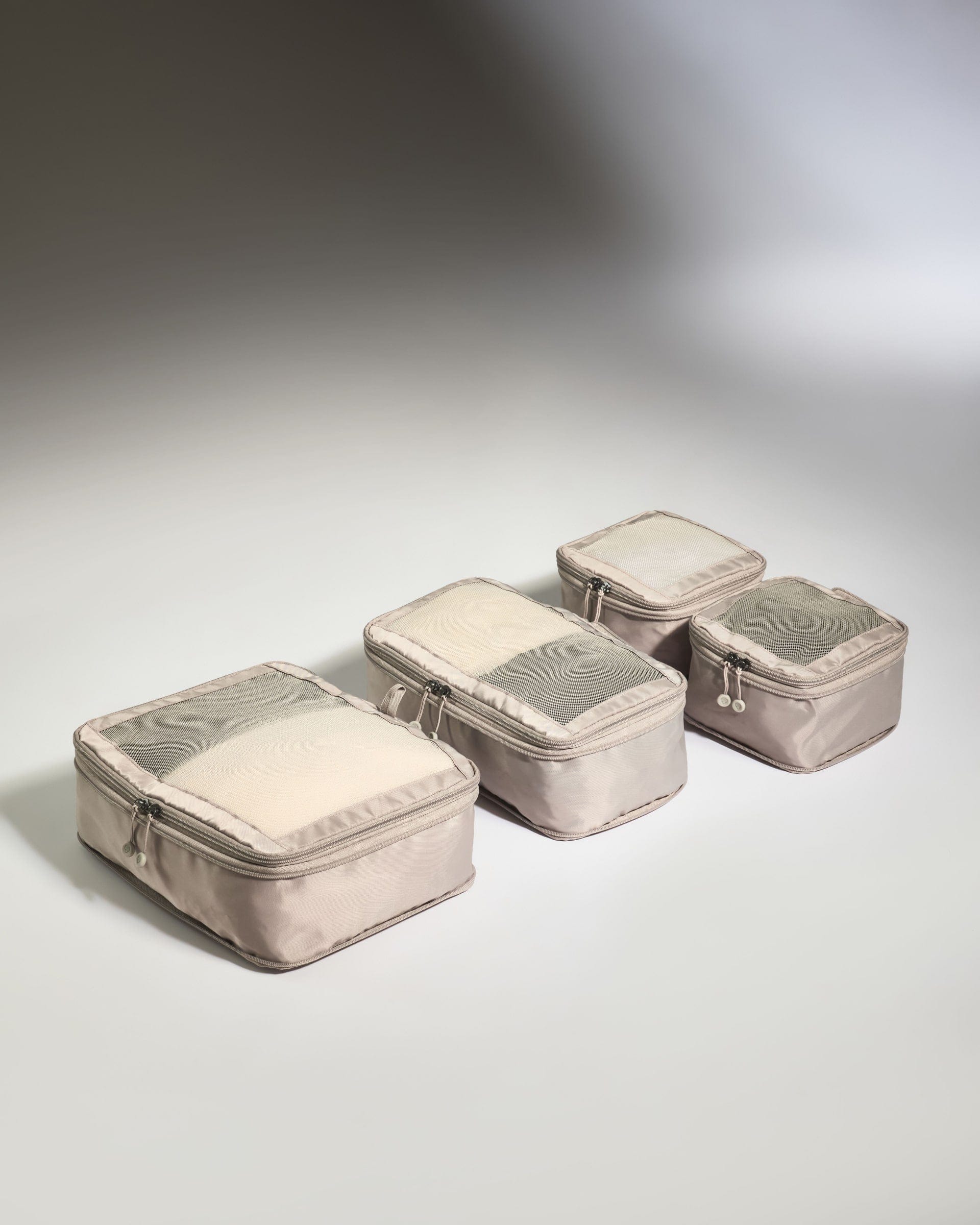 Antler Luggage -  Packing Cubes in Taupe - Set of 4 - Packing Cube Packing Cubes in Beige Set of 4 » Travel Accessories » Packing Organiser
