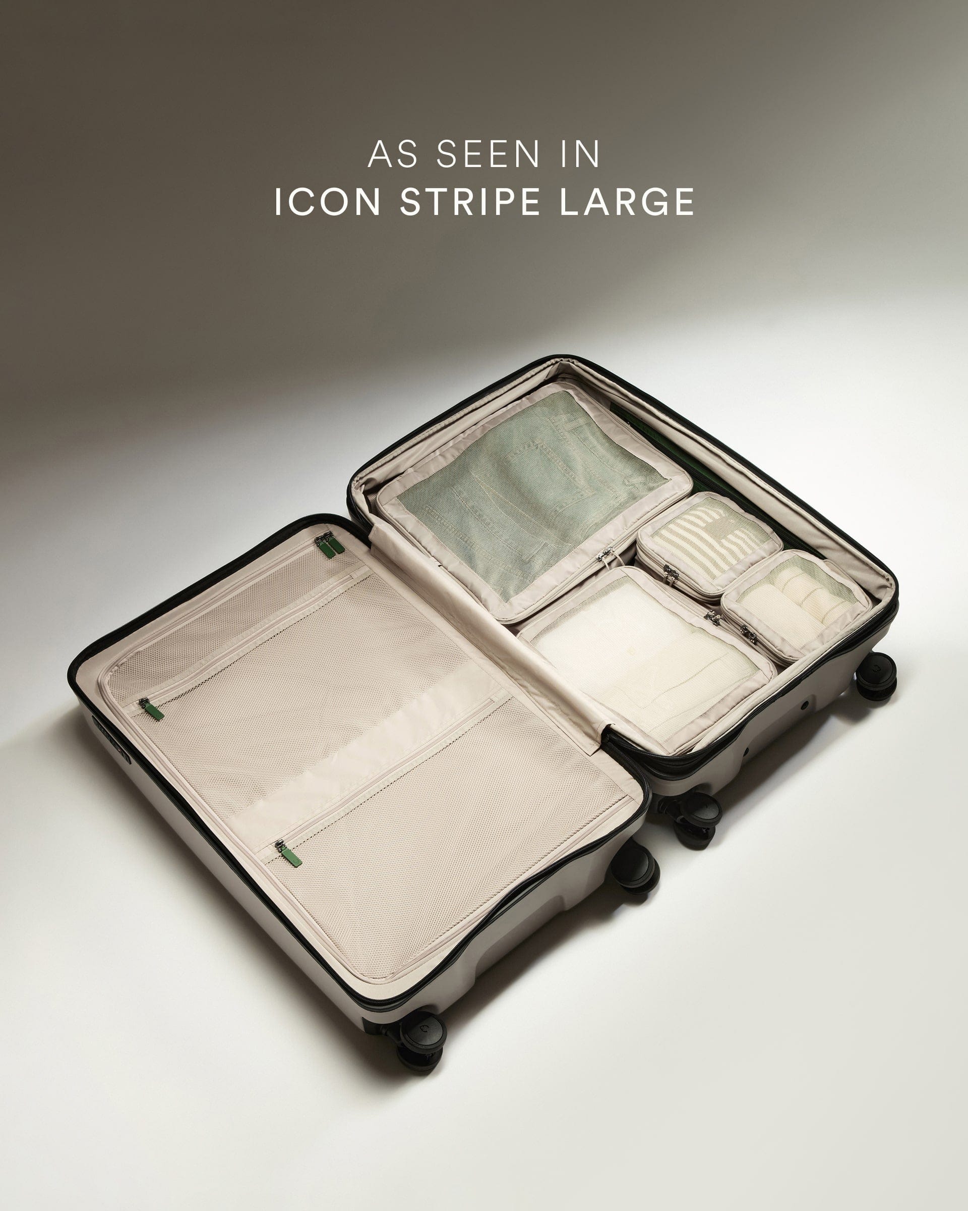 Antler Luggage -  Packing Cubes in Taupe - Set of 6 - Packing Cube Packing Cubes in Beige Set of 6 | Travel Accessories | Packing Organiser