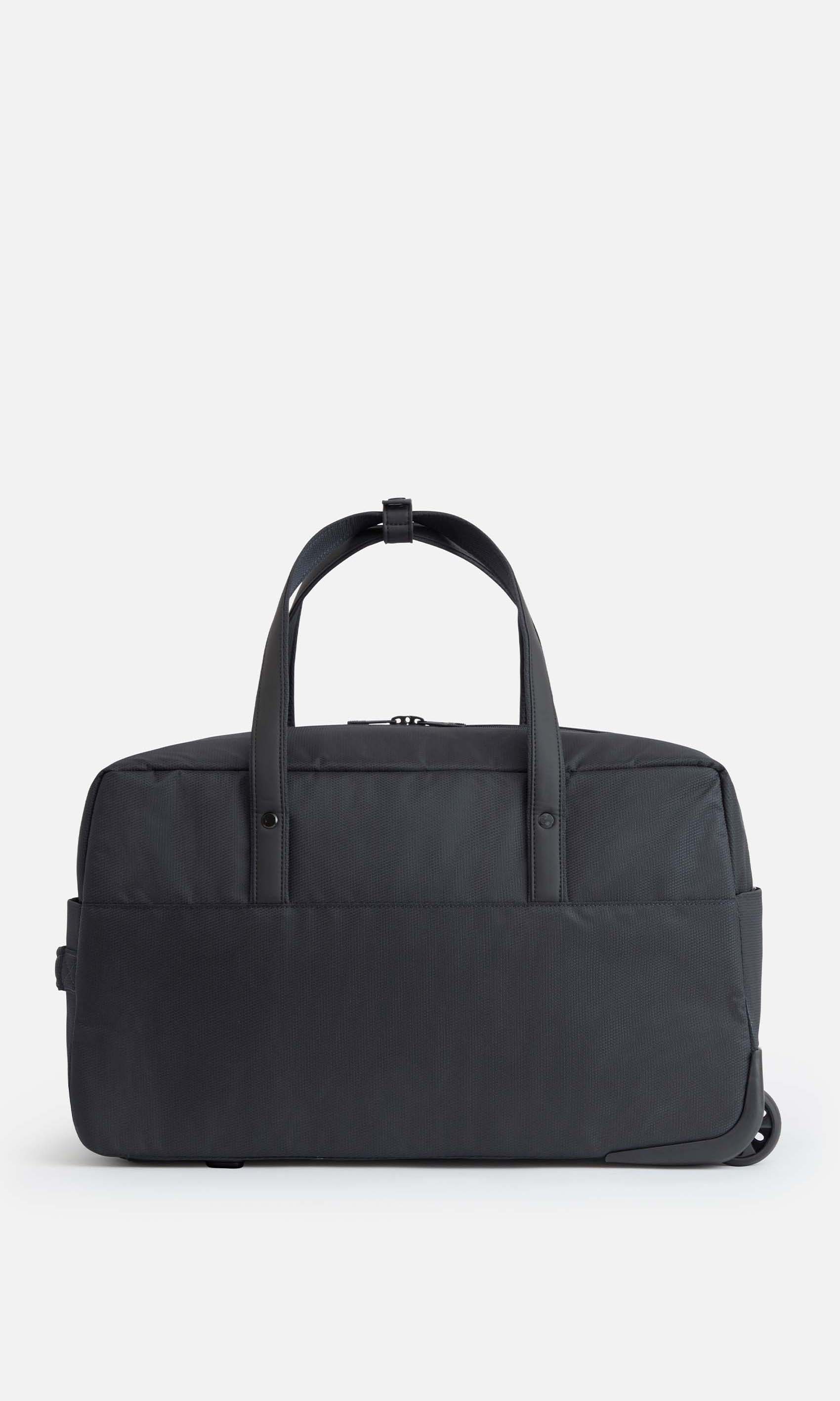 Nylon travel shop bag with wheels
