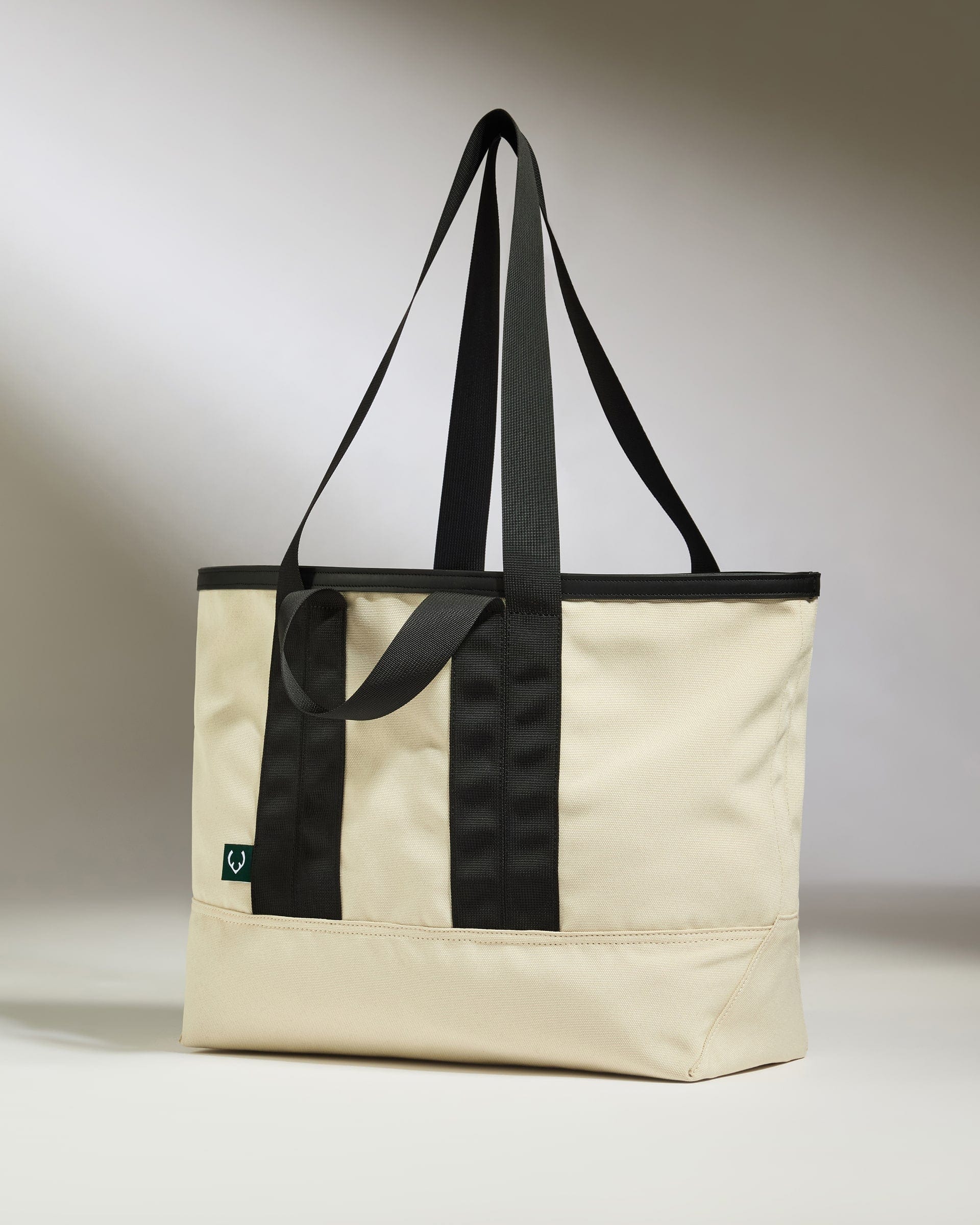 Reversible Tote Bag Cream Black Summer Capsule