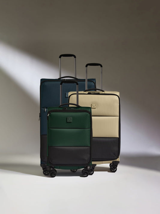 Antler Luggage -  Soft Stripe 2.0 Bundle - bundle Build Your Set | Lightweight Cabin Bag & Hard Shell Check In Luggage