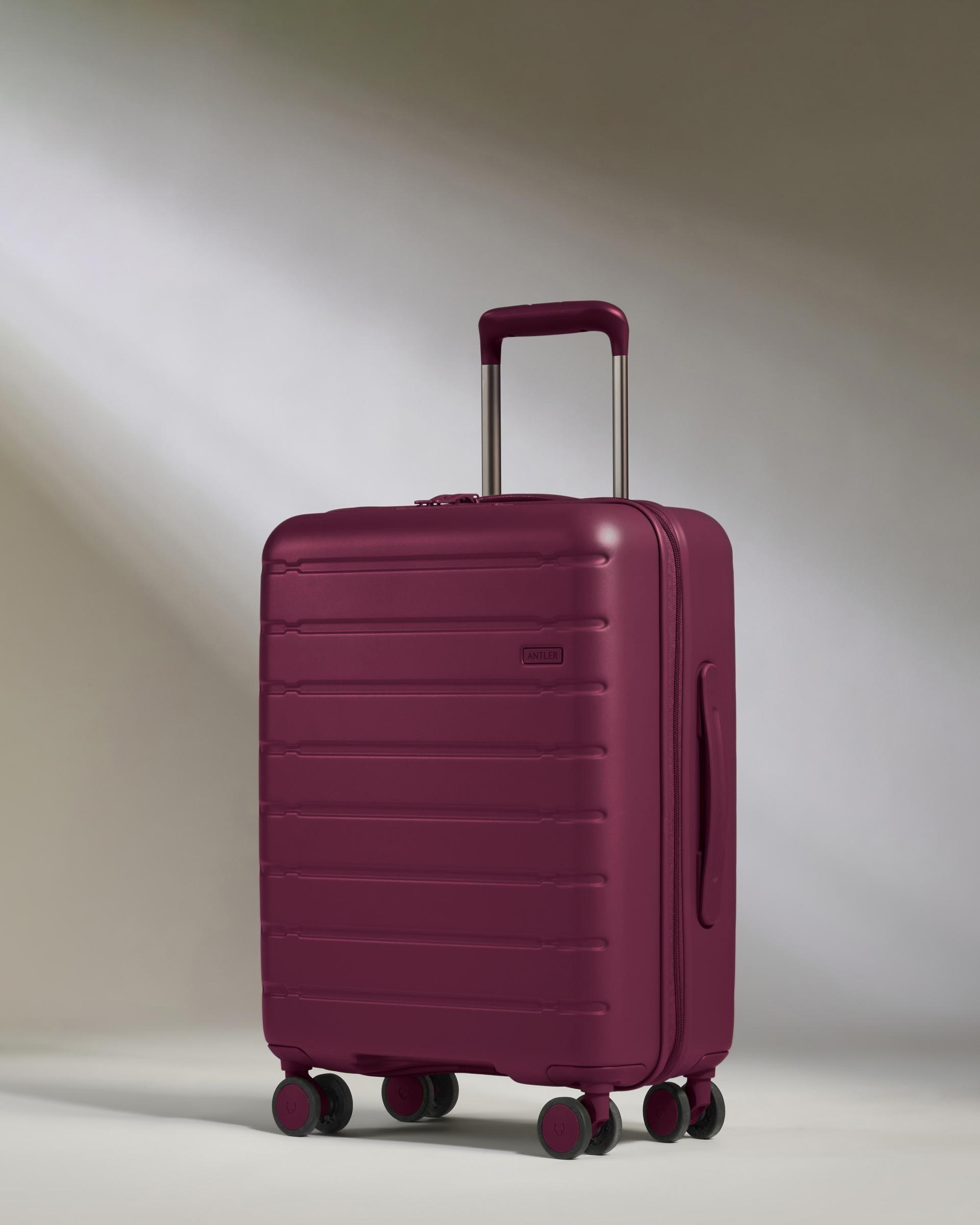 Stamford Cabin Suitcase Red Hard Luggage – Antler UK