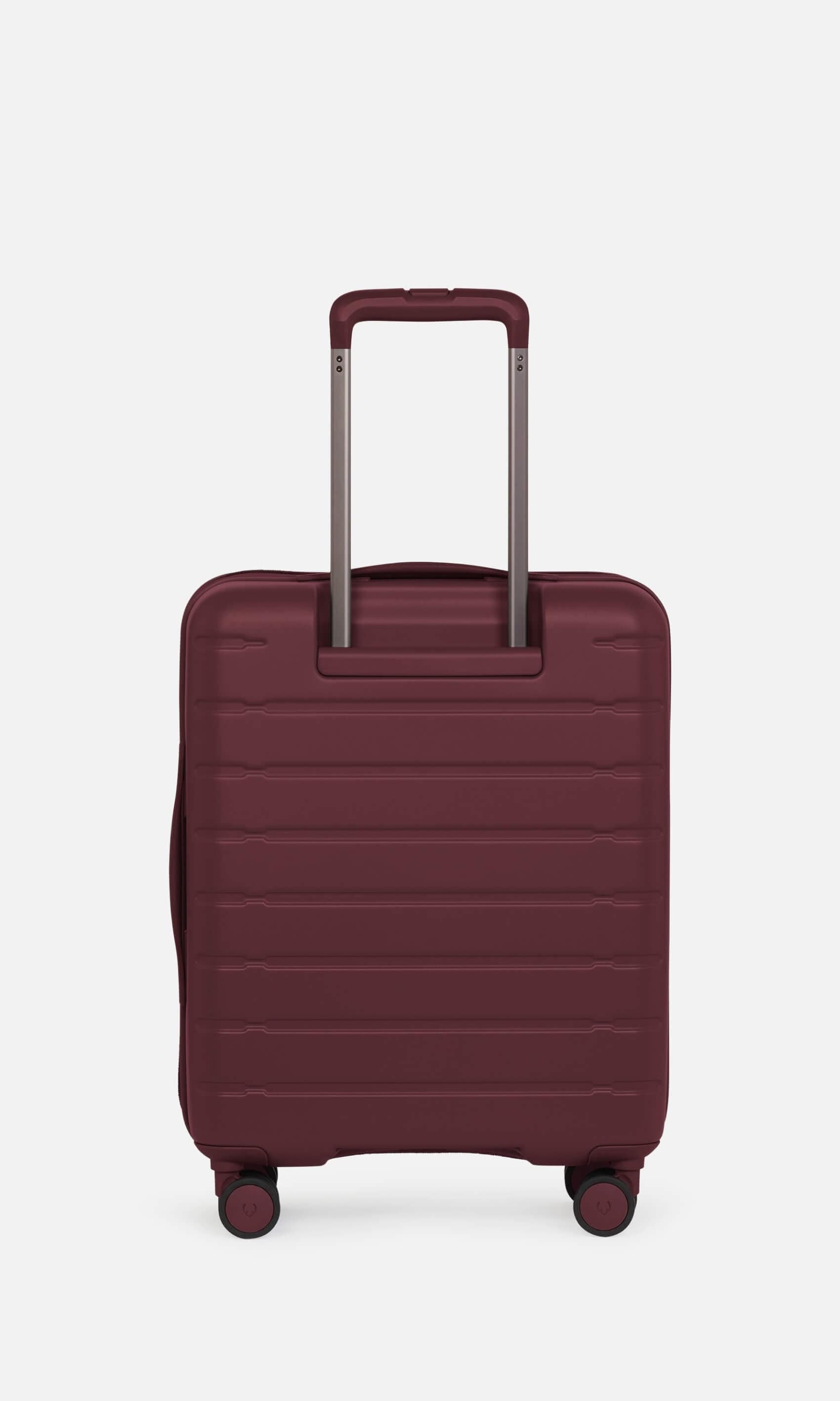 Antler Luggage -  Stamford cabin in berry purple - Hard Suitcases Stamford Cabin Suitcase Purple | Hard Luggage | Antler UK