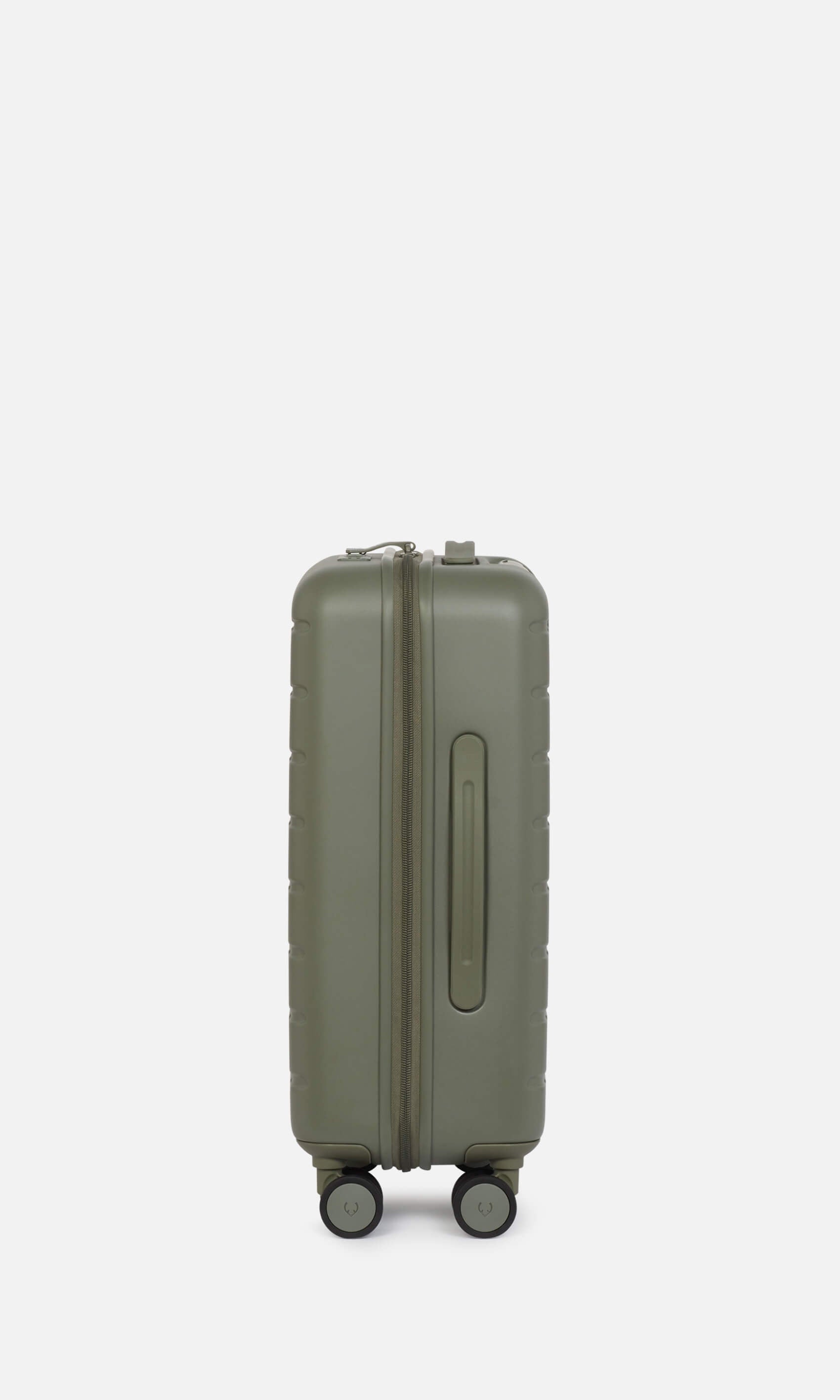 Antler Luggage -  Stamford cabin in field green - Hard Suitcases Stamford Cabin Suitcase Green | Hard Luggage | Antler UK
