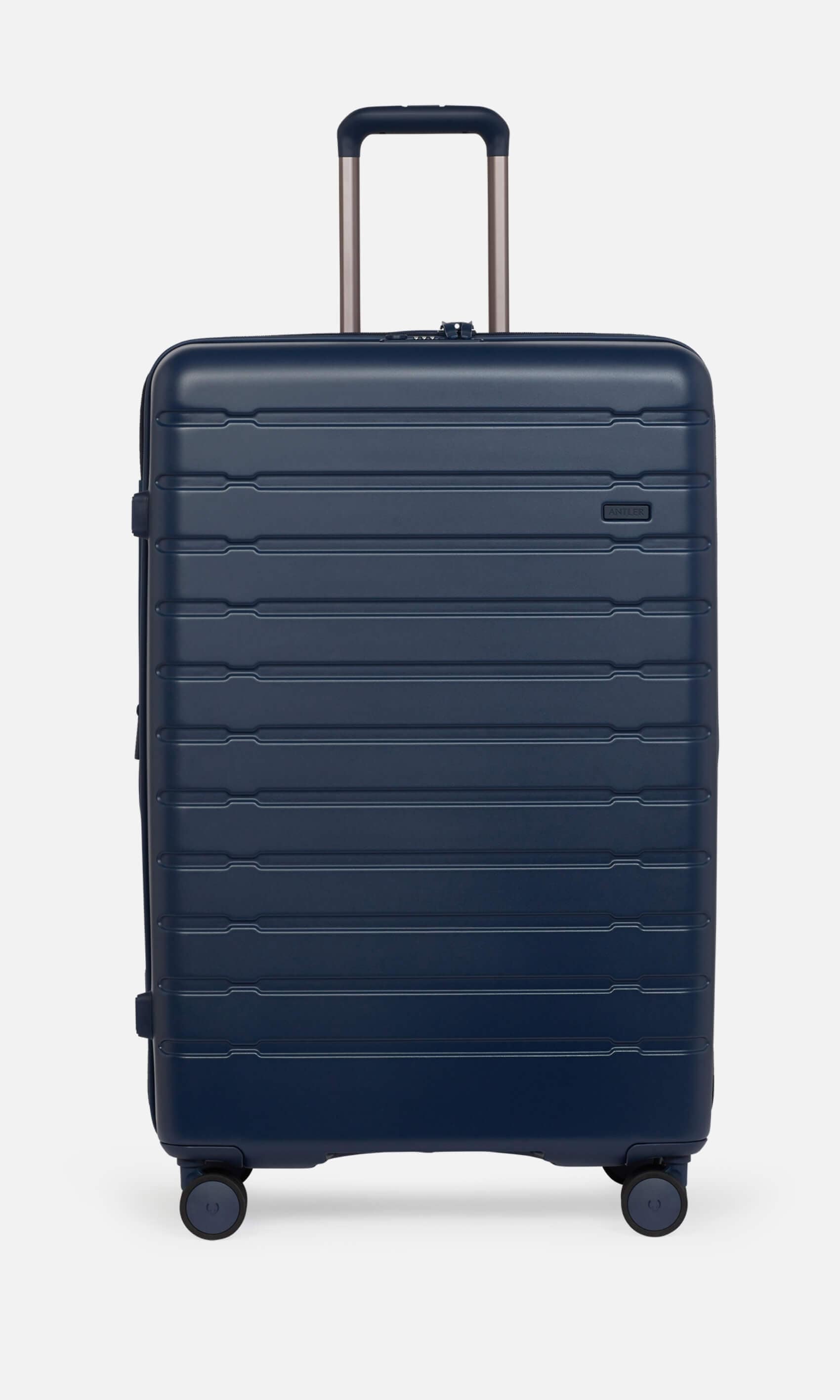 Blue luggage sale