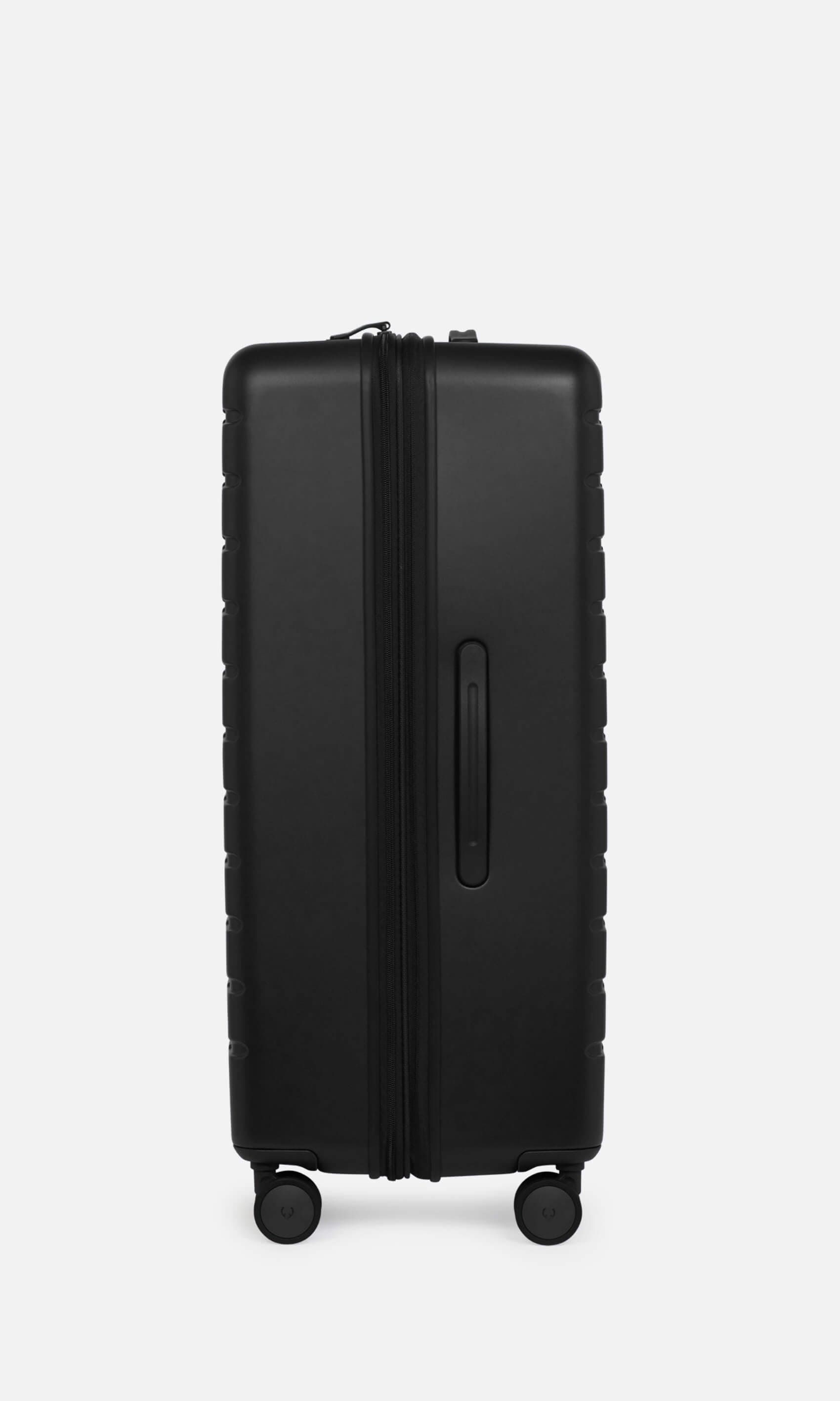 Antler Luggage -  Stamford large in midnight black - Hard Suitcases Stamford Large Suitcase Black | Hard Luggage | Antler UK