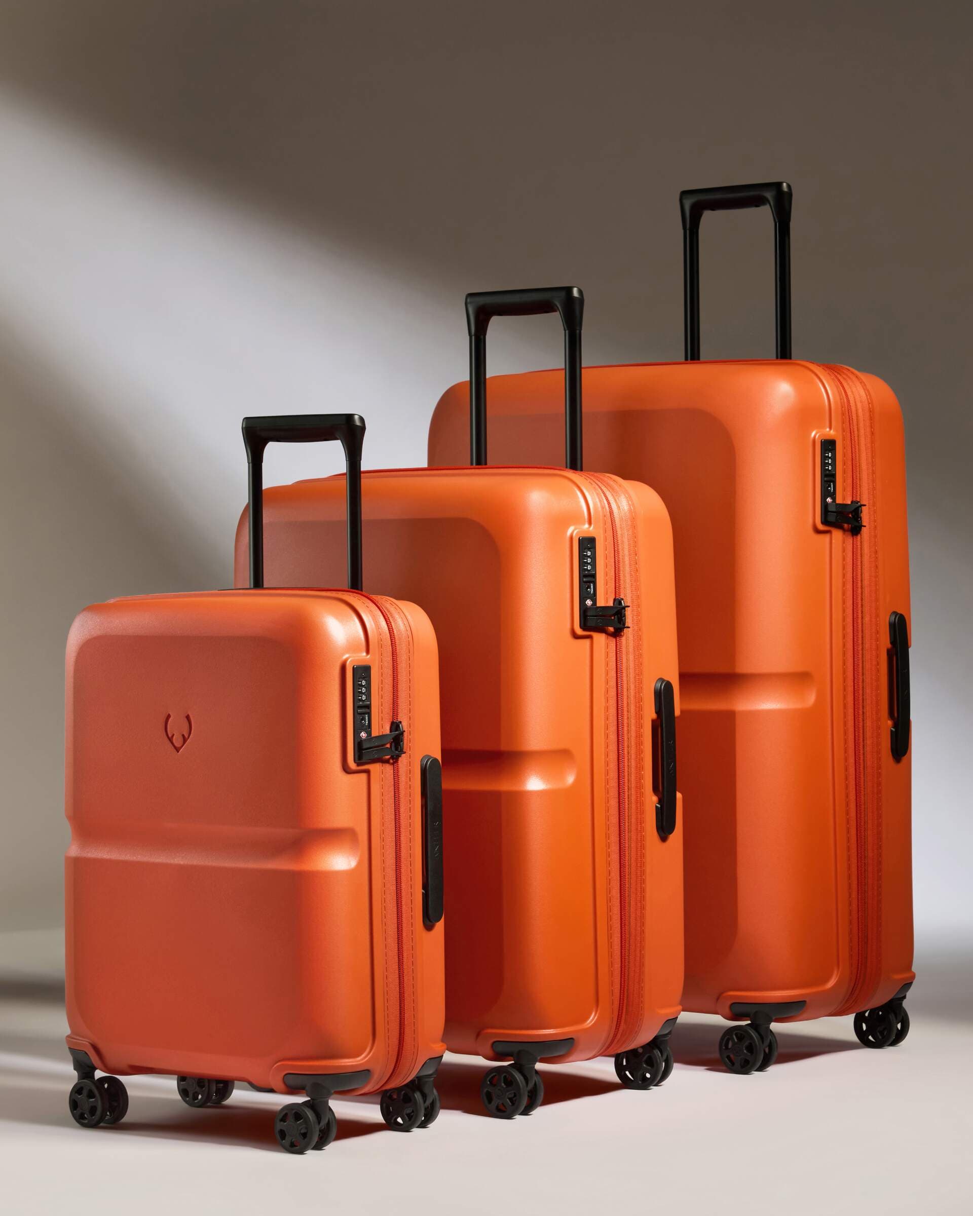 Suitcase Set Ember Single Stripe