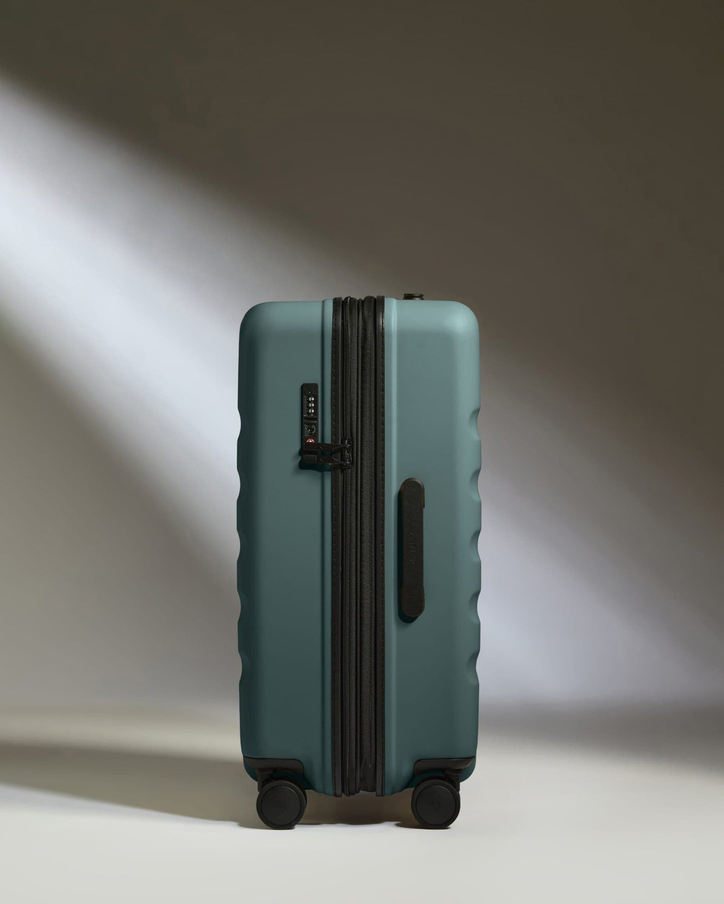 Antler Luggage -  Suitcase Set in Glade Blue - Icon Stripe - Hard Suitcase - Standard Cabin Set Suitcase Set in Blue - Icon Stripe | Lightweight & Hard Shell Suitcase