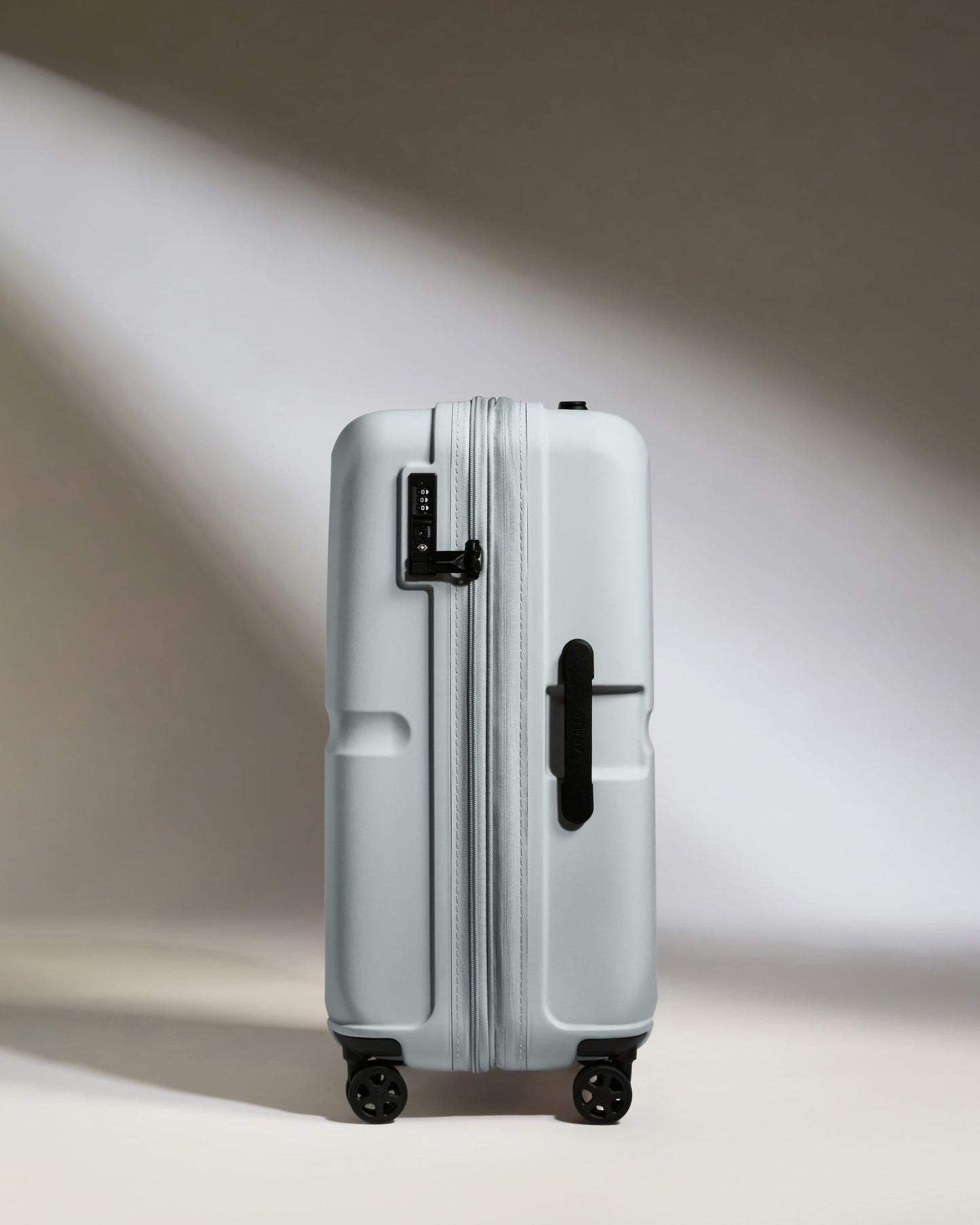 Antler Luggage -  Suitcase Set in Salt Blue - Single Stripe - Hard Suitcase - Standard Cabin Set Suitcase Set in Blue - Single Stripe | Cabin Luggage & Large Suitcases