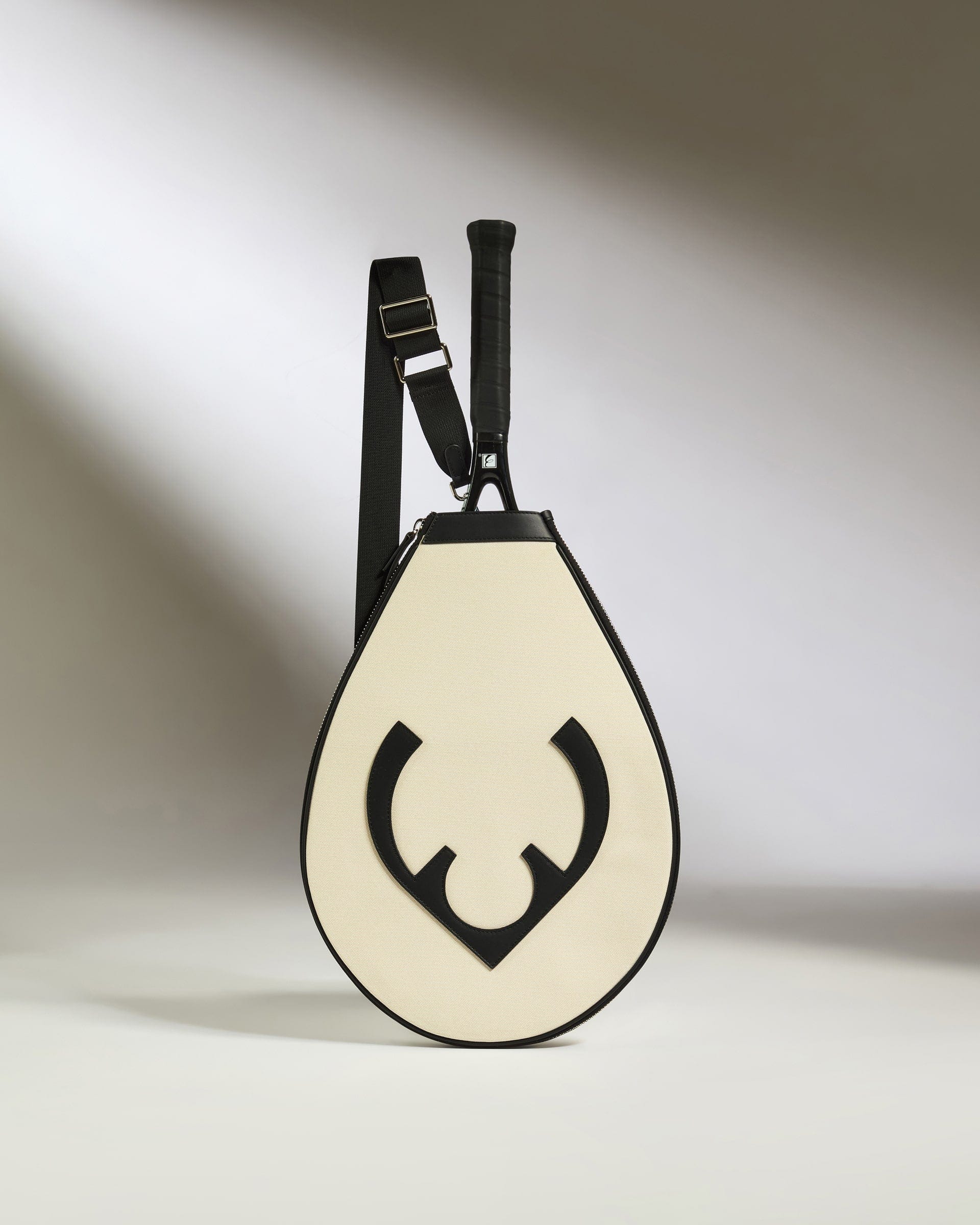 Antler Luggage -  Tennis Racket Cover in Cream - Summer Capsule - Accessories Tennis Racket Cover in Cream - Summer Capsule
