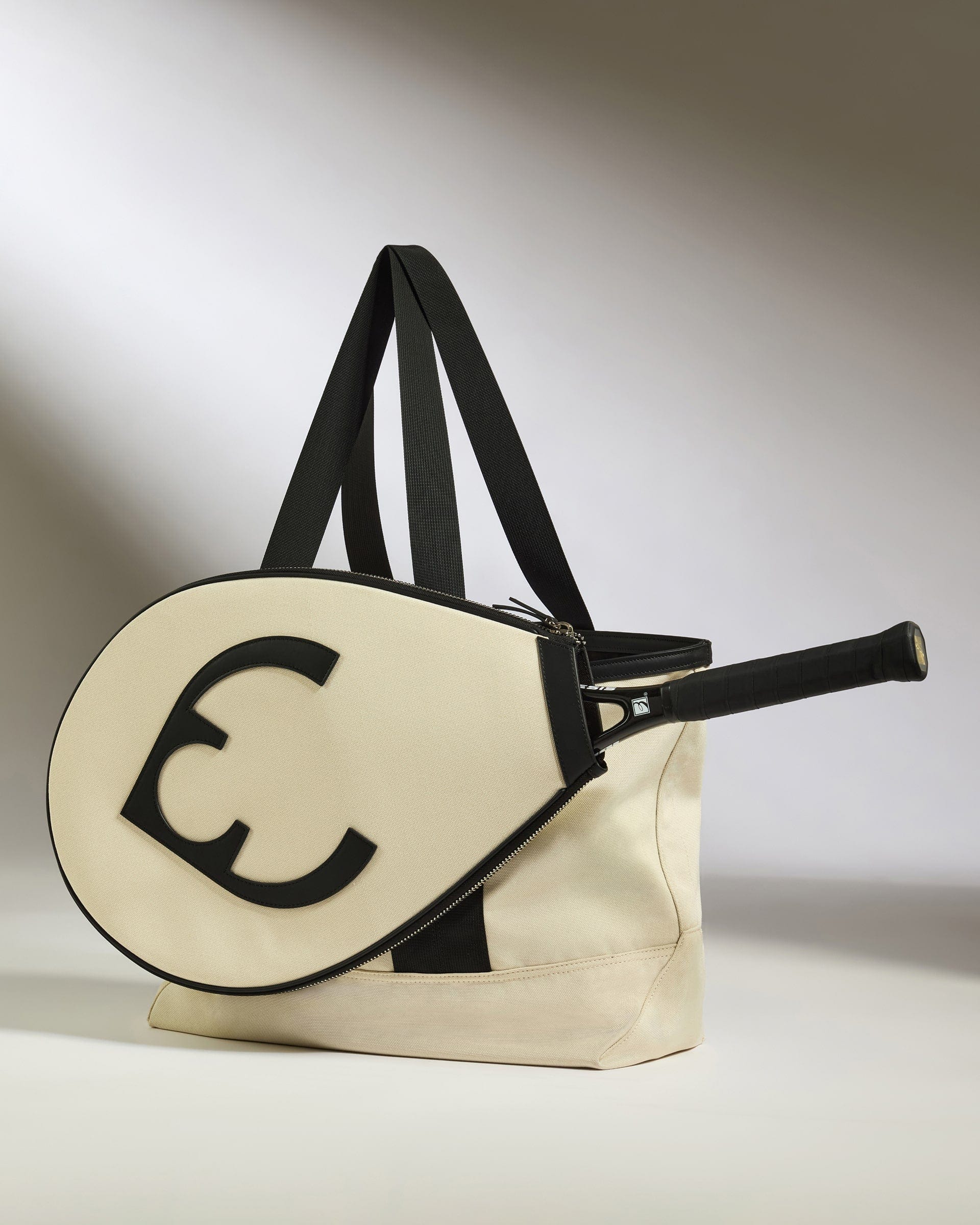 Antler Luggage -  Tennis Racket Cover in Cream - Summer Capsule - Accessories Tennis Racket Cover in Cream - Summer Capsule
