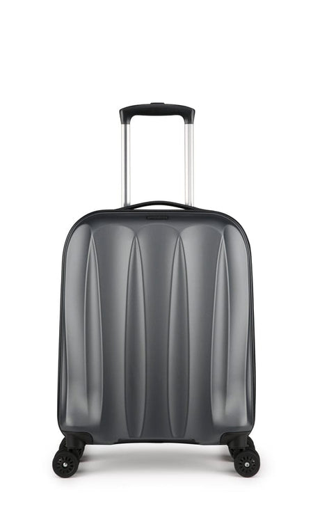 Antler Luggage -  Tiber cabin in charcoal - Hard Suitcase Tiber Cabin Suitcase 55x40x20cm Charcoal | Hard Suitcase | Antler UK