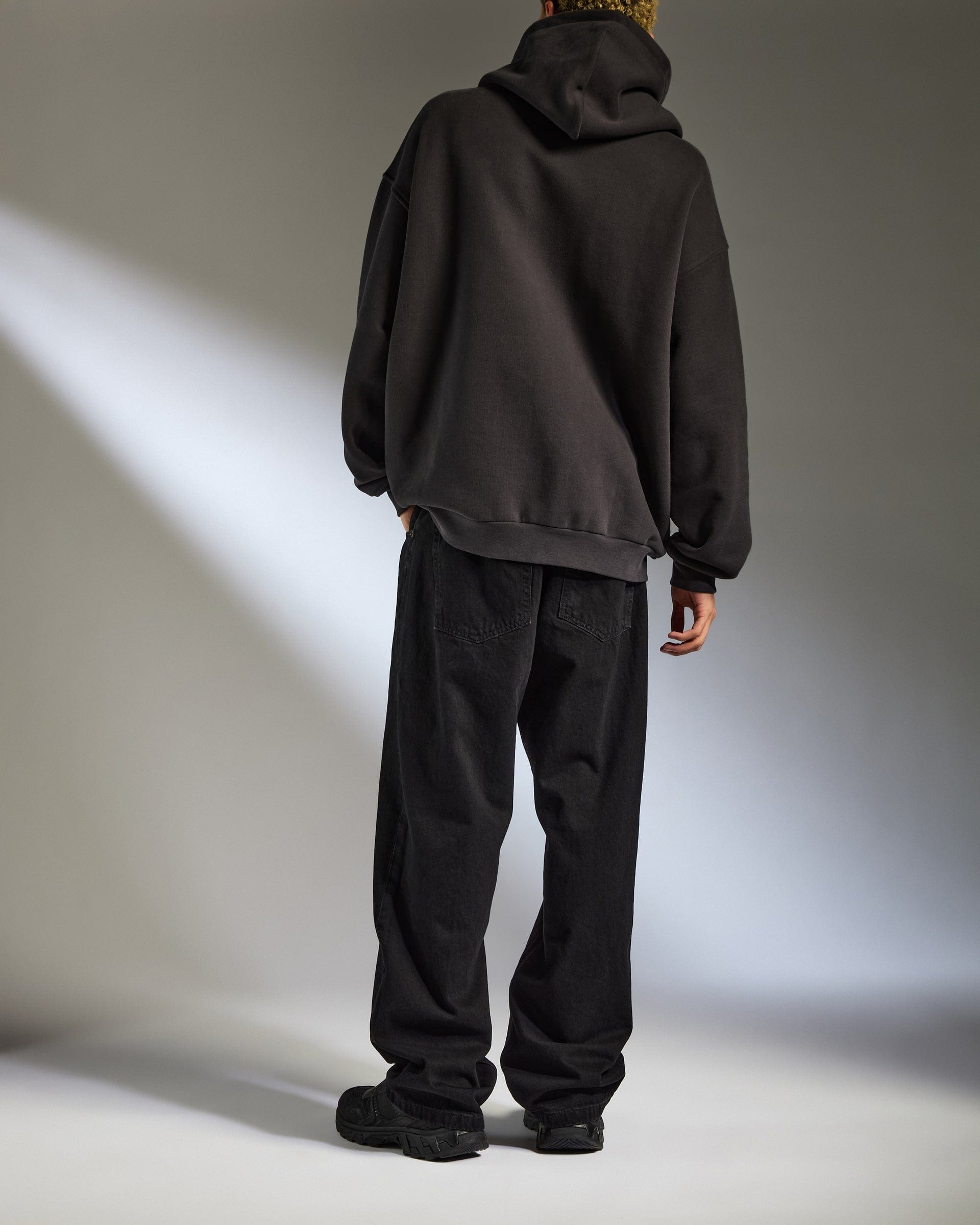 Antler Luggage -  Travel Essential Hoodie in Charcoal Black - Apparel Travel Essential Hoodie in Black