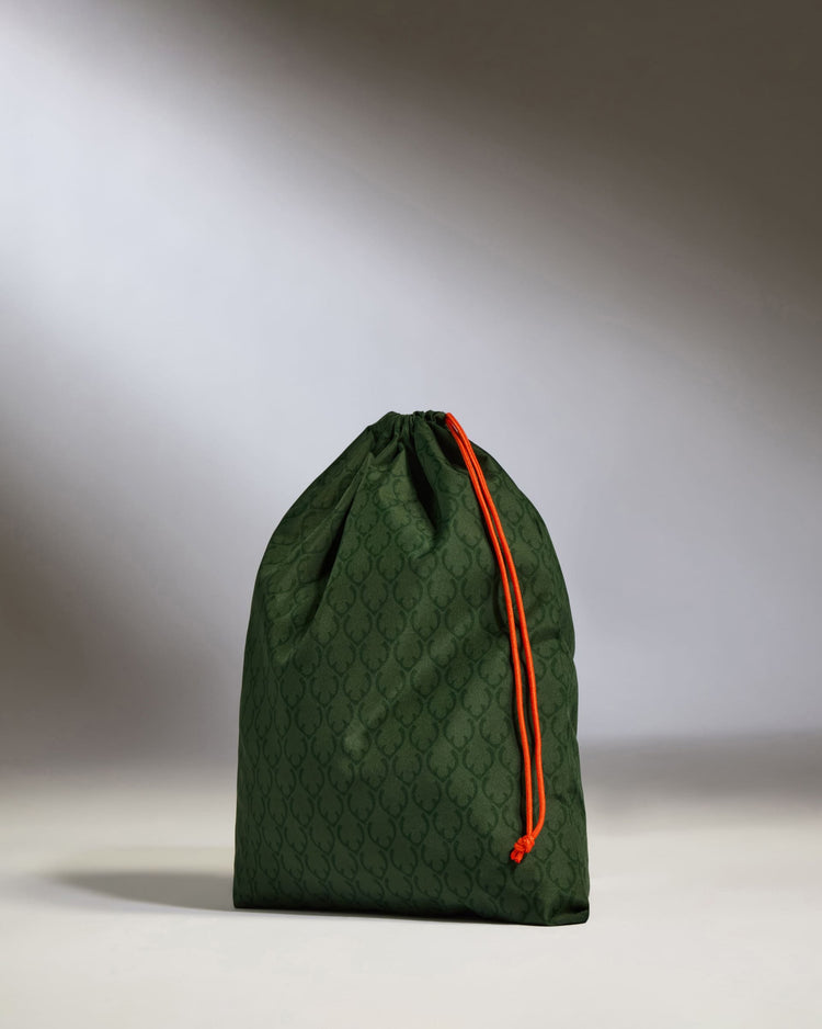 Antler UK Luggage -  Laundry Bag in Green - Laundry Bag in Green | Laundry Travel Bag | Travel Accessories