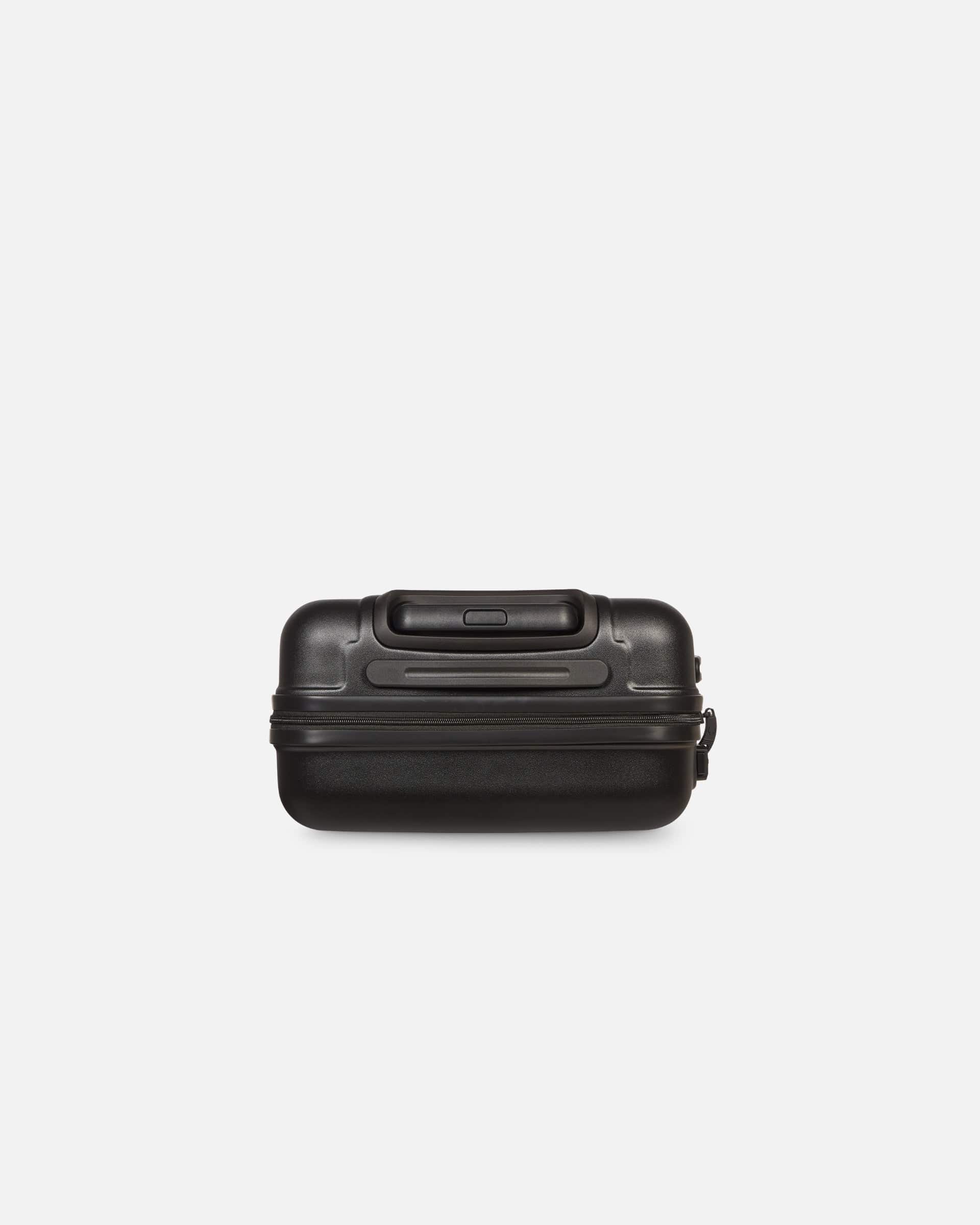 Antler UK Luggage -  Logo cabin in black - Hard Suitcases Logo Cabin Suitcase Black | Lightweight Hard Shell Luggage