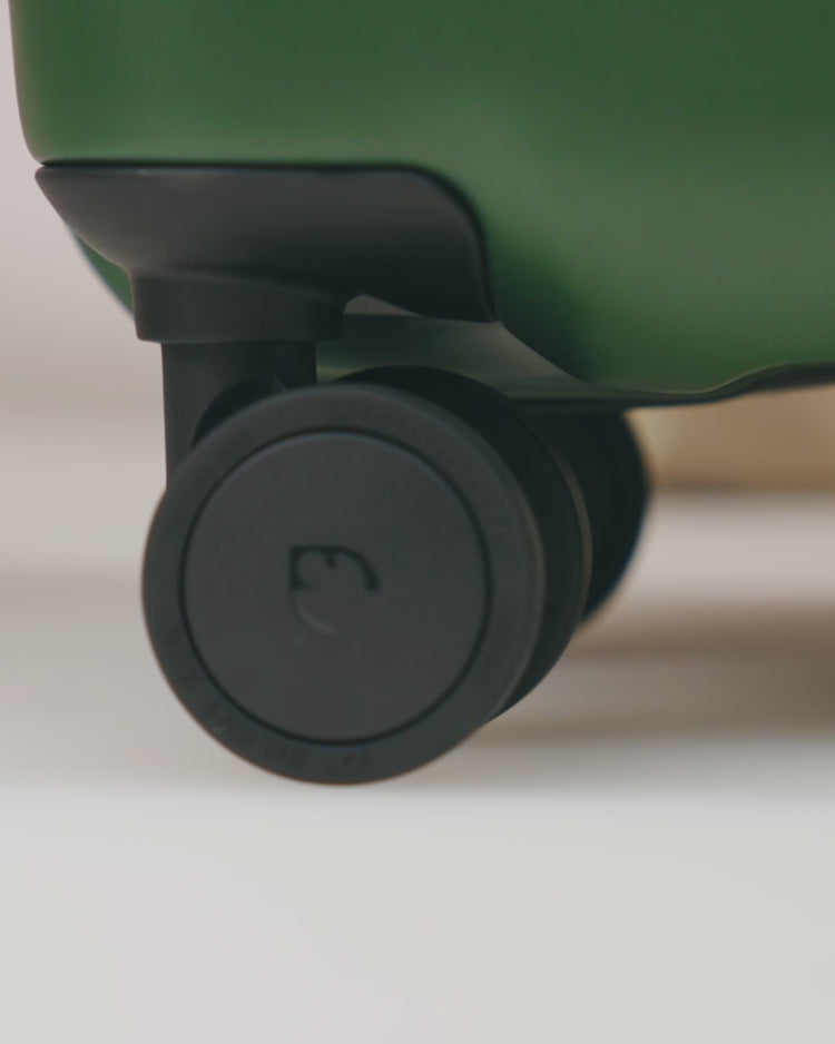 Silent glide 360 spinner wheels for quiet and effortless movement