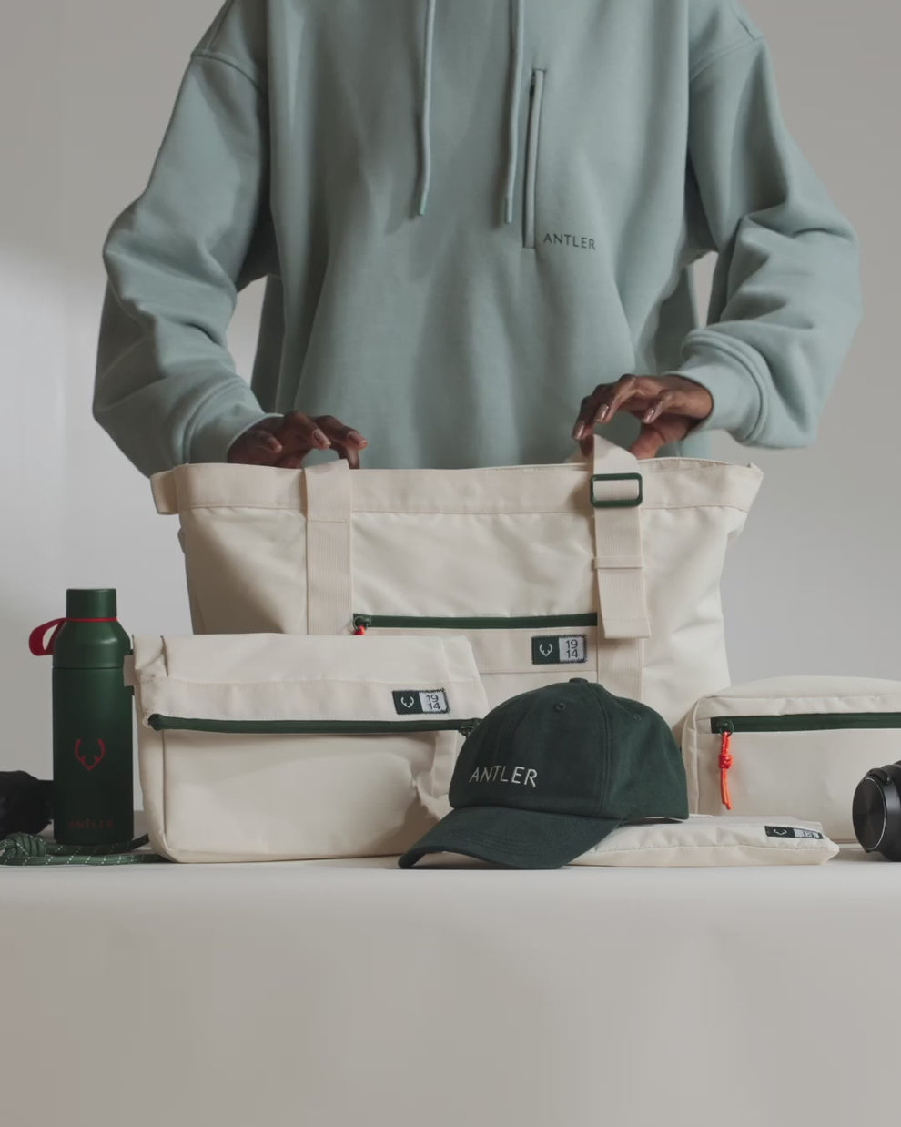 Essential Tote Bag in Beige | Travel & Lifestyle Bags – Antler UK