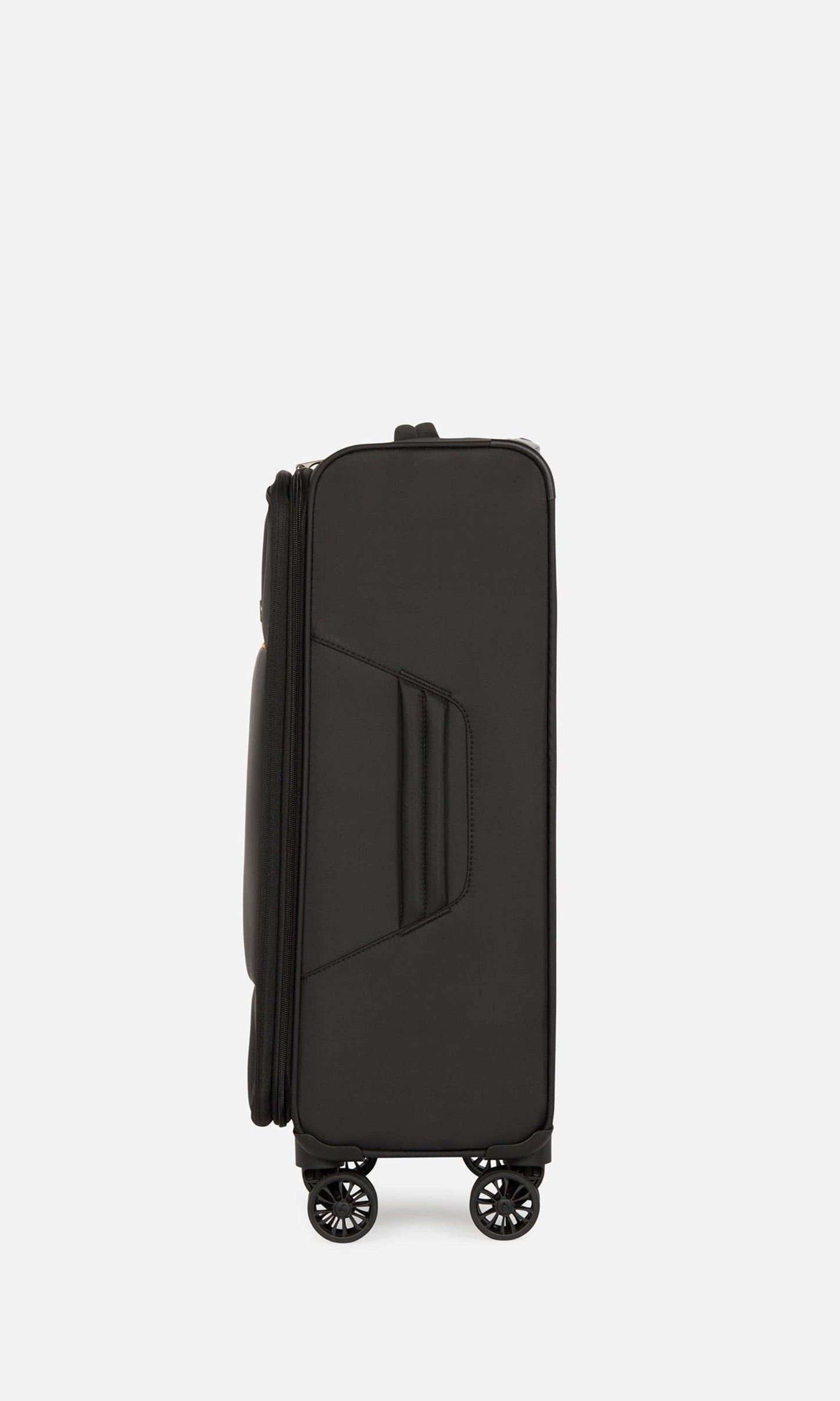 Antler Luggage -  Brixham set in black - Soft Suitcases Prestwick Set of 3 Suitcases Black | Soft Suitcases | Antler 