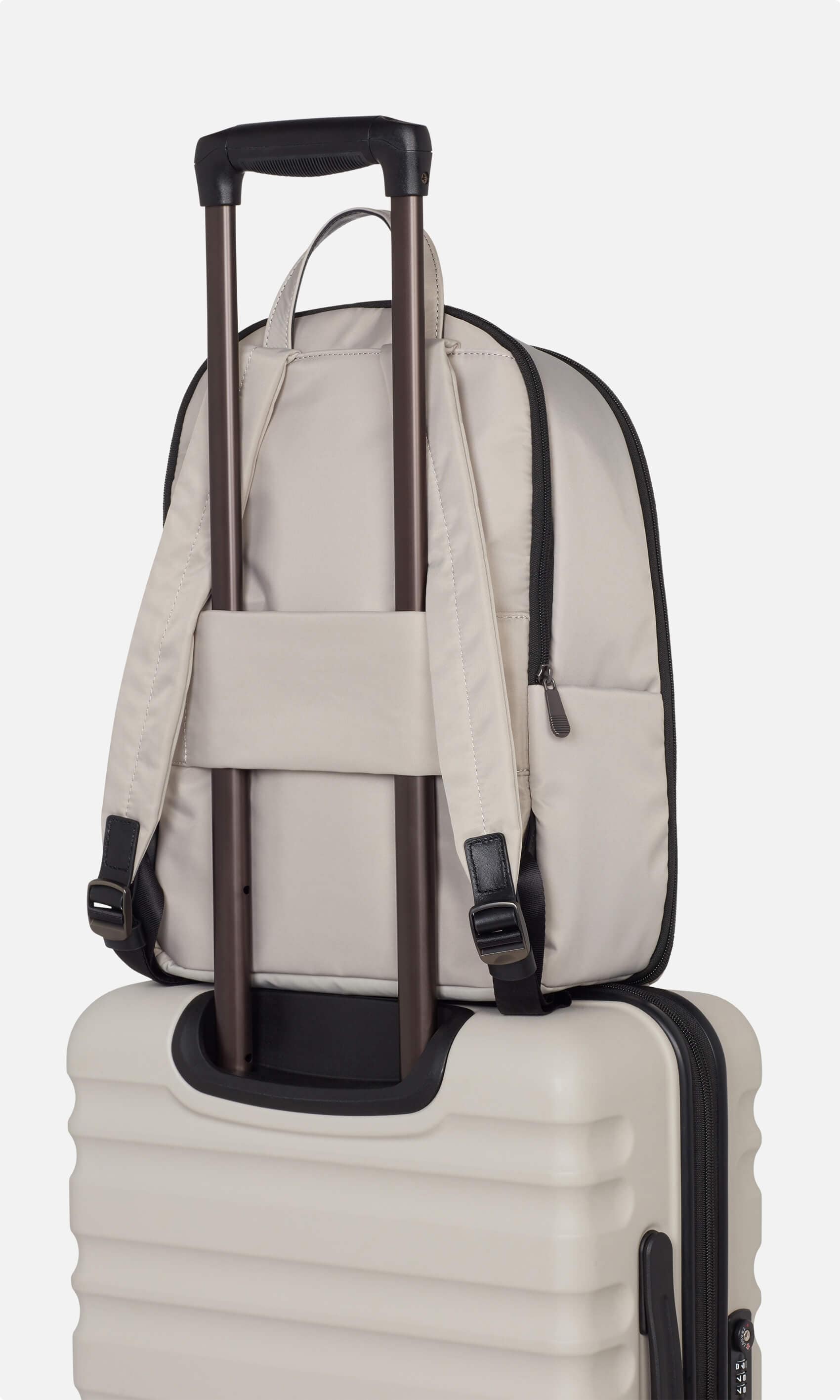 Antler Luggage -  Chelsea large backpack in taupe - Backpacks Chelsea Backpack Taupe (Beige) | Travel & Lifestyle Bags | Antler UK
