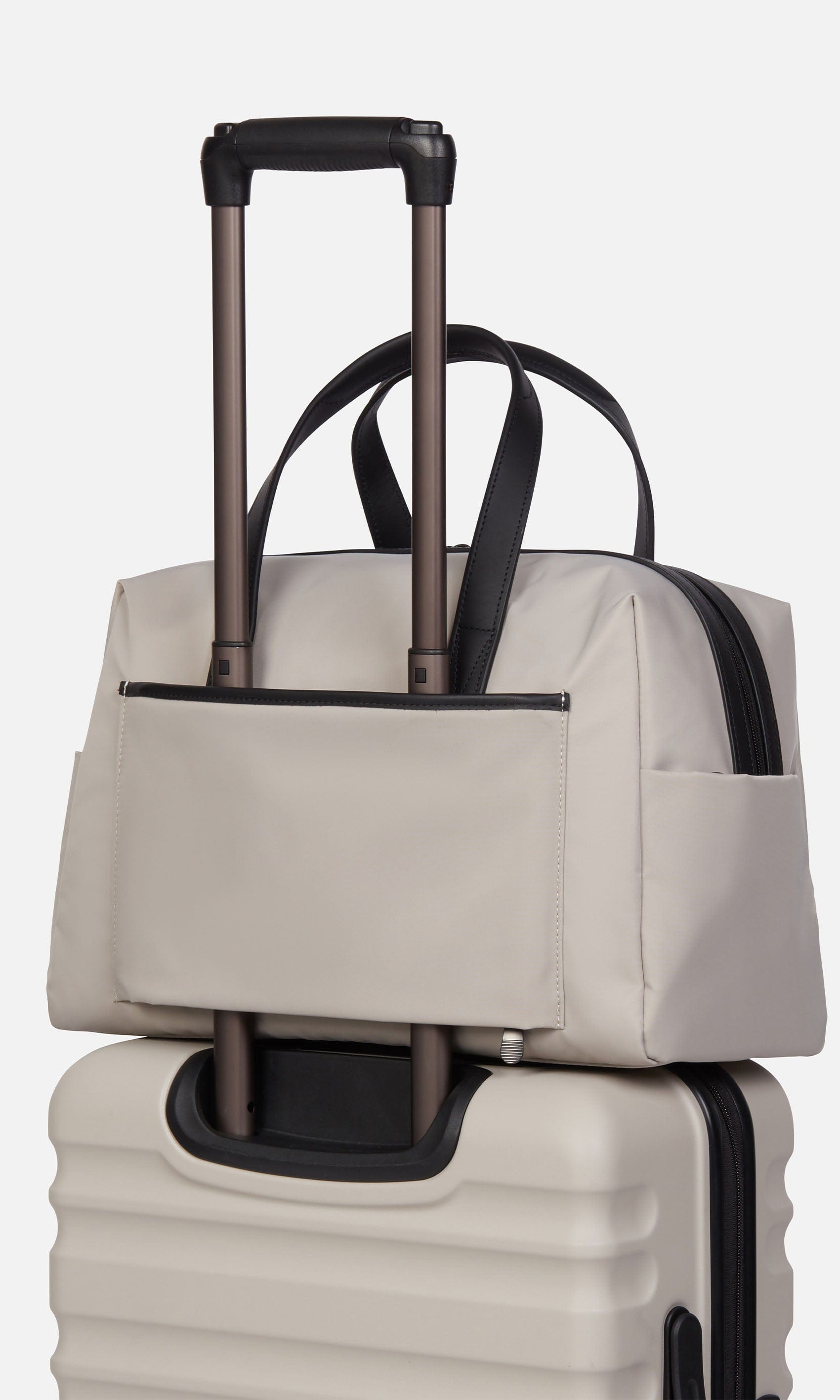 Antler Luggage -  Chelsea overnight bag in taupe - Overnight Bags Chelsea Overnight Bag Taupe (Beige) | Lifestyle Bags | Antler UK