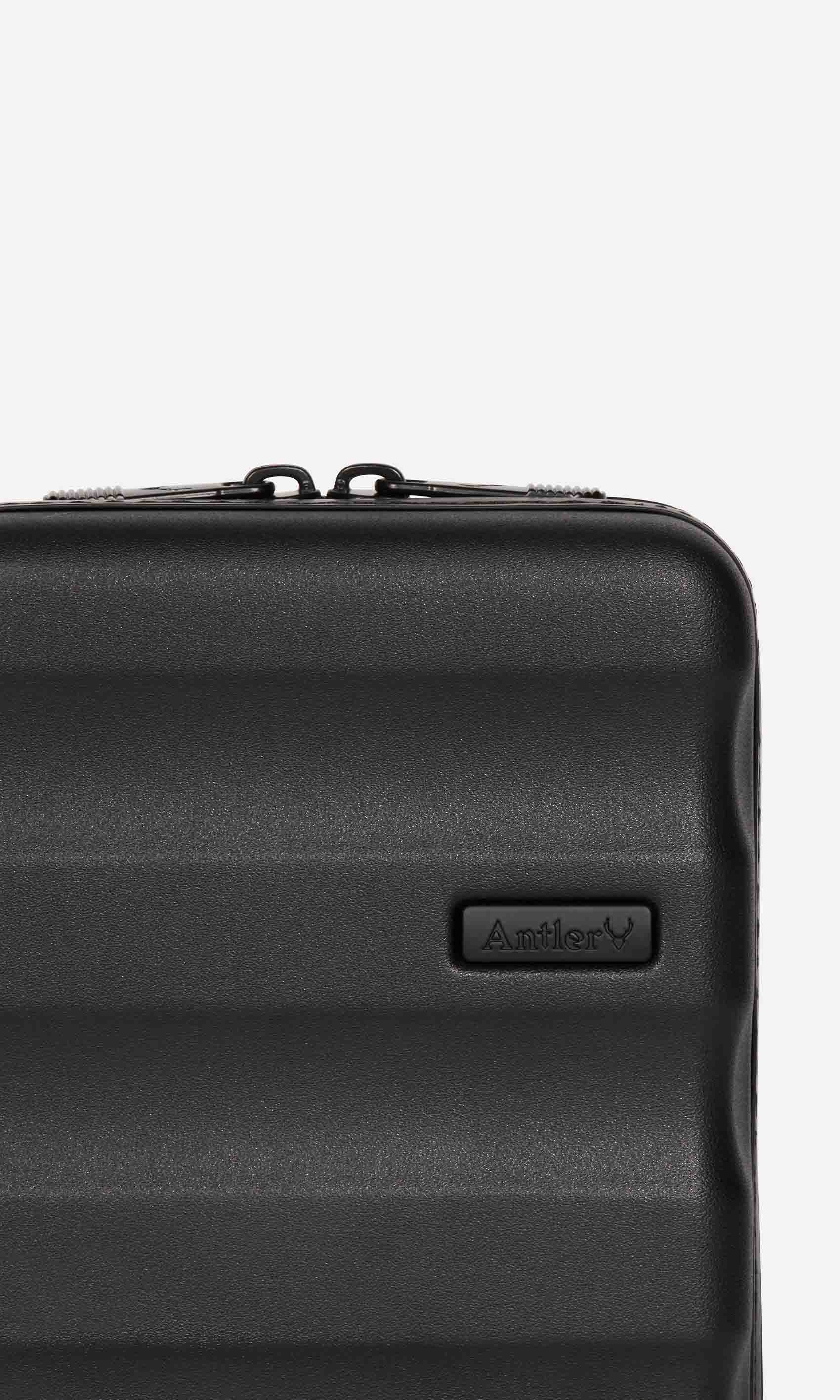 Antler Luggage -  Clifton mini in black - Hard Suitcases Clifton Mini Case Black | Travel Gifts & Accessories | Antler