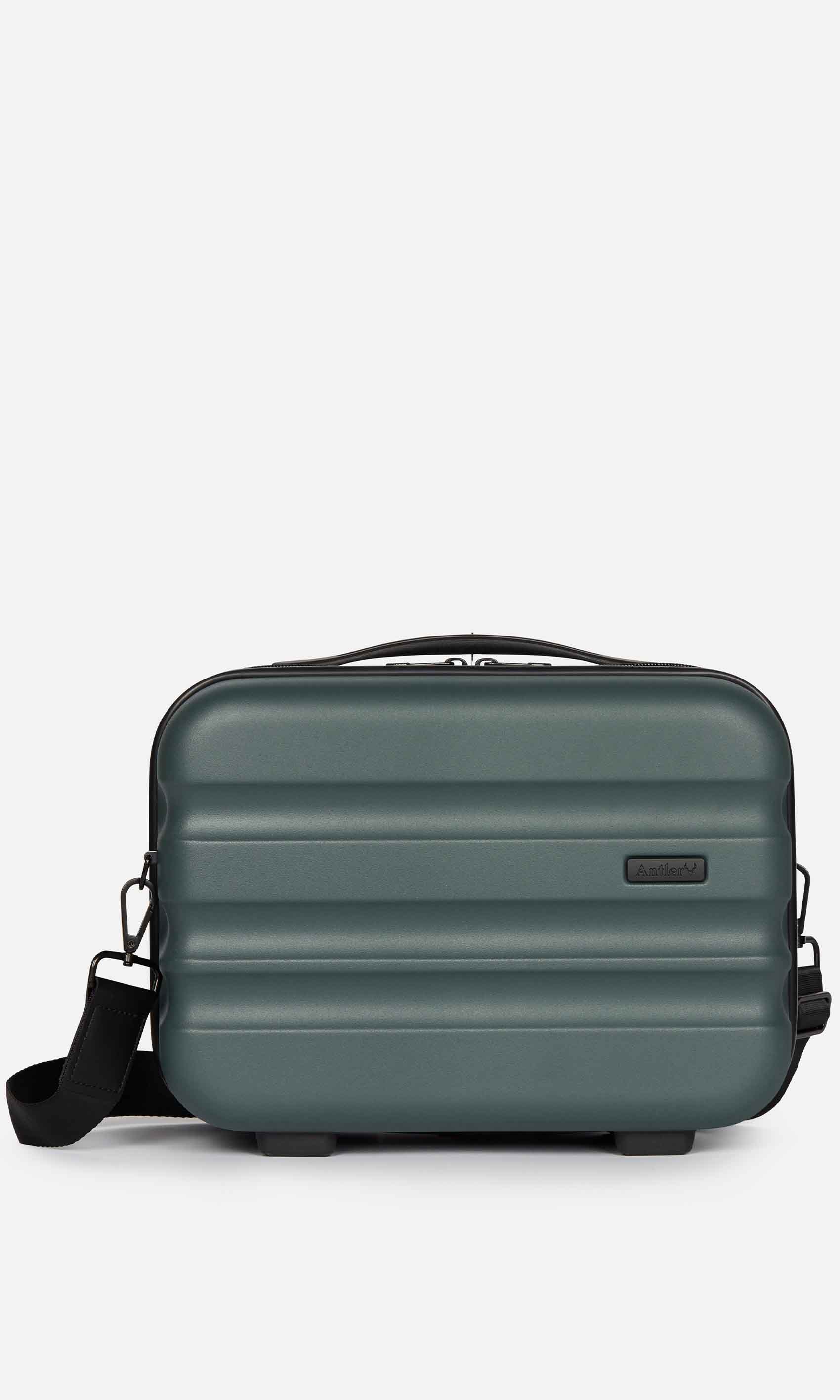 Suitcase and sales vanity case set