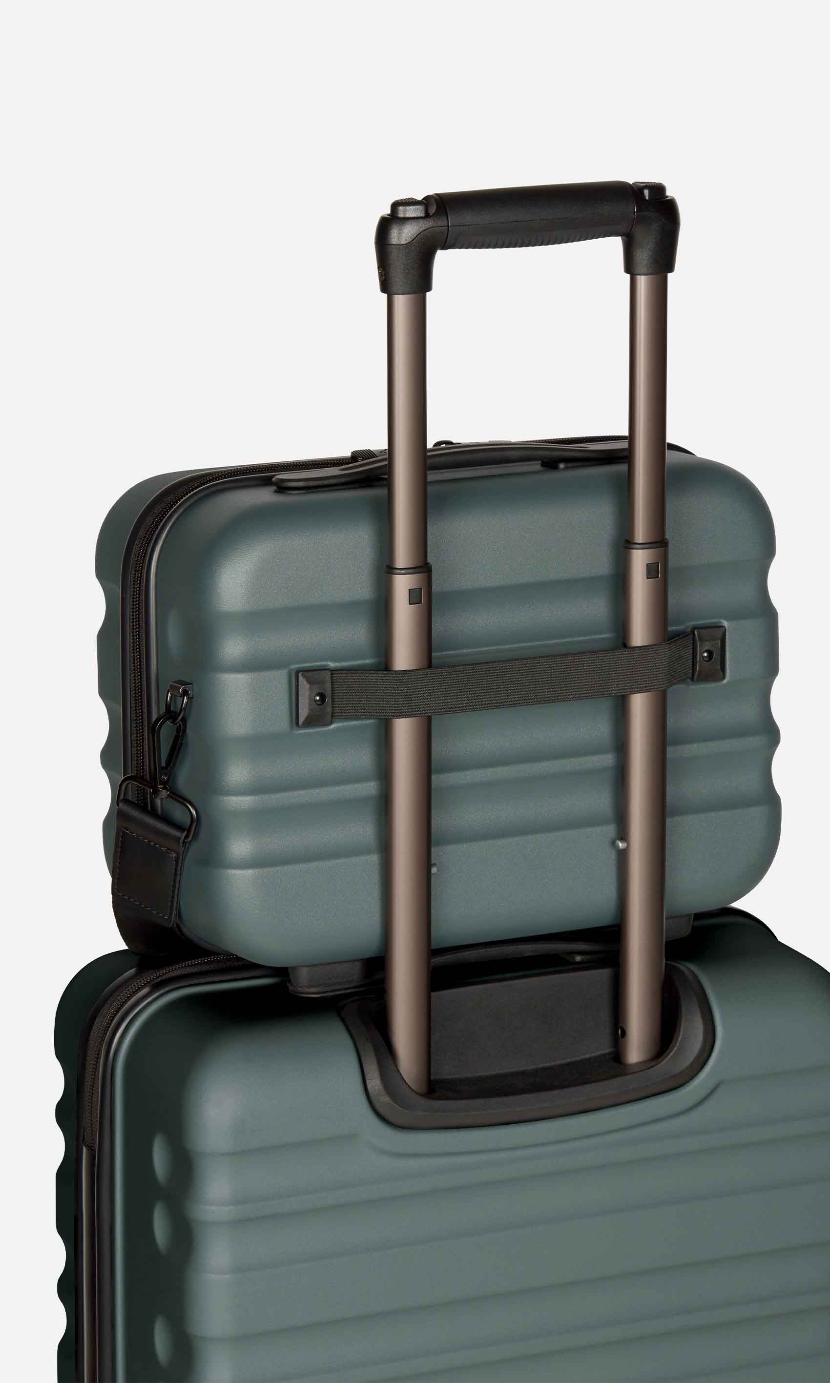 Antler Luggage -  Clifton vanity case in sycamore - Hard Suitcases Clifton Vanity Case Sycamore (Green) | Travel Accessories & Gifts | Antler 